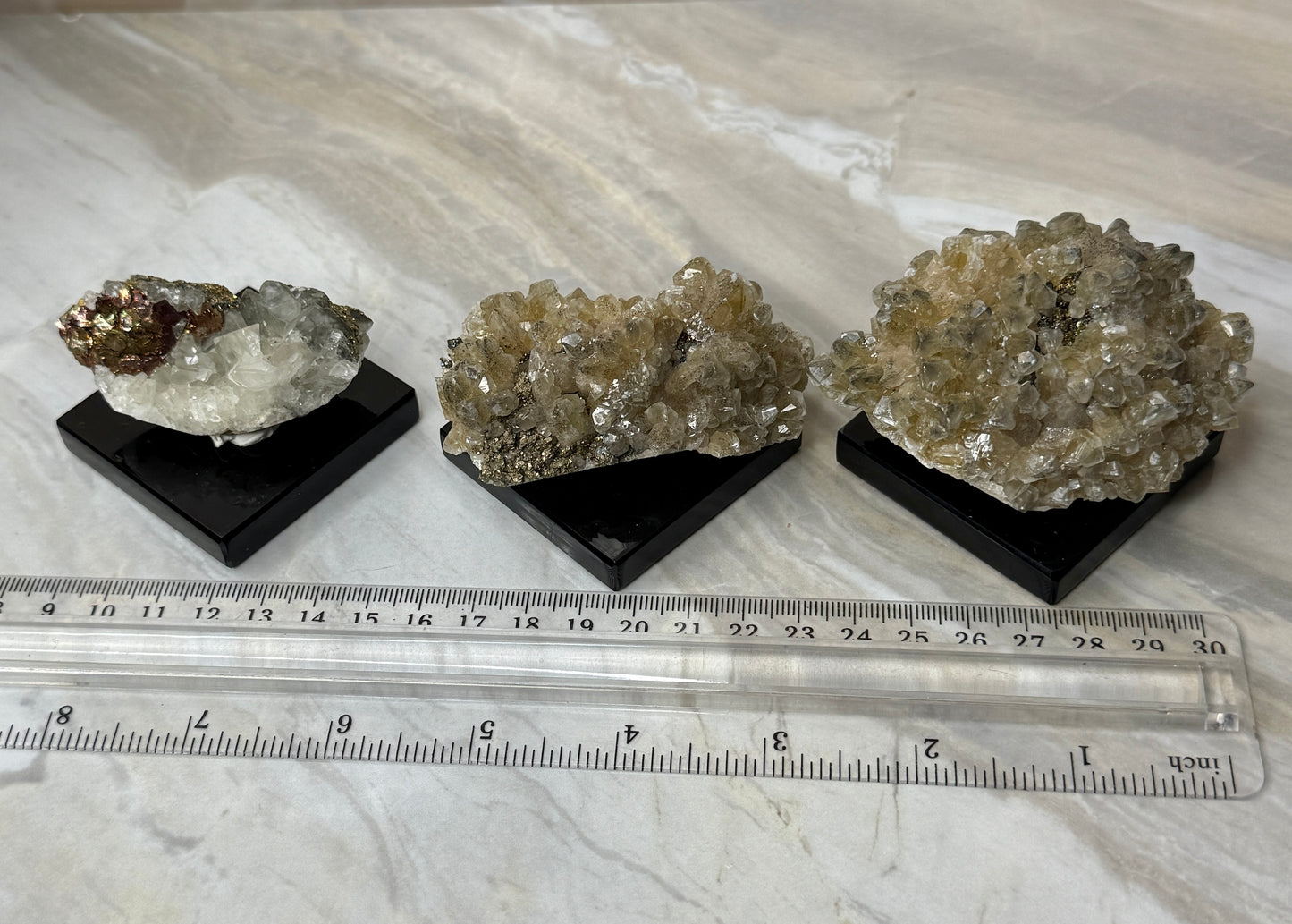 Calcite & Sulphurpyrite Cluster
