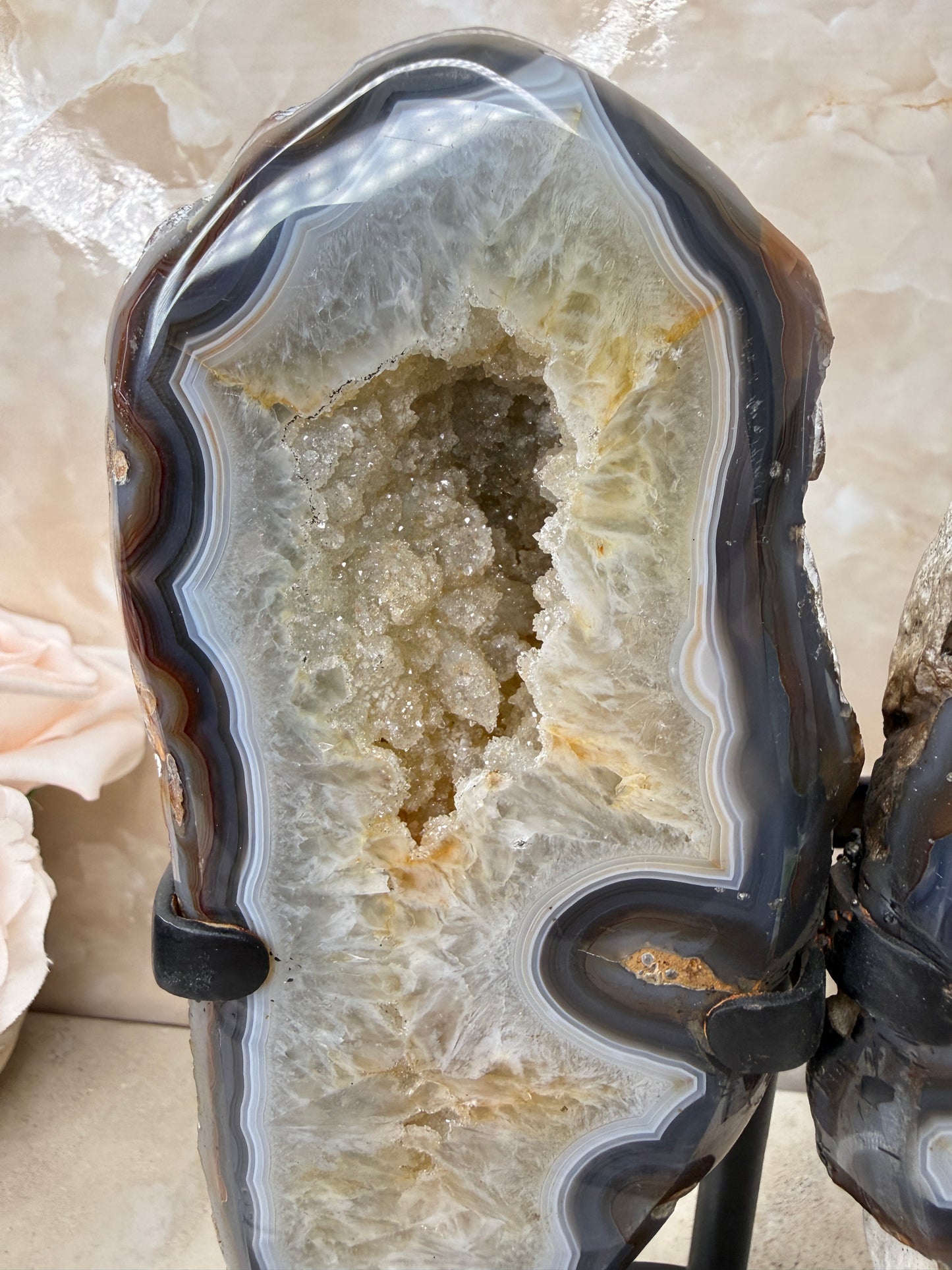 Brazilian Agate Wing Set