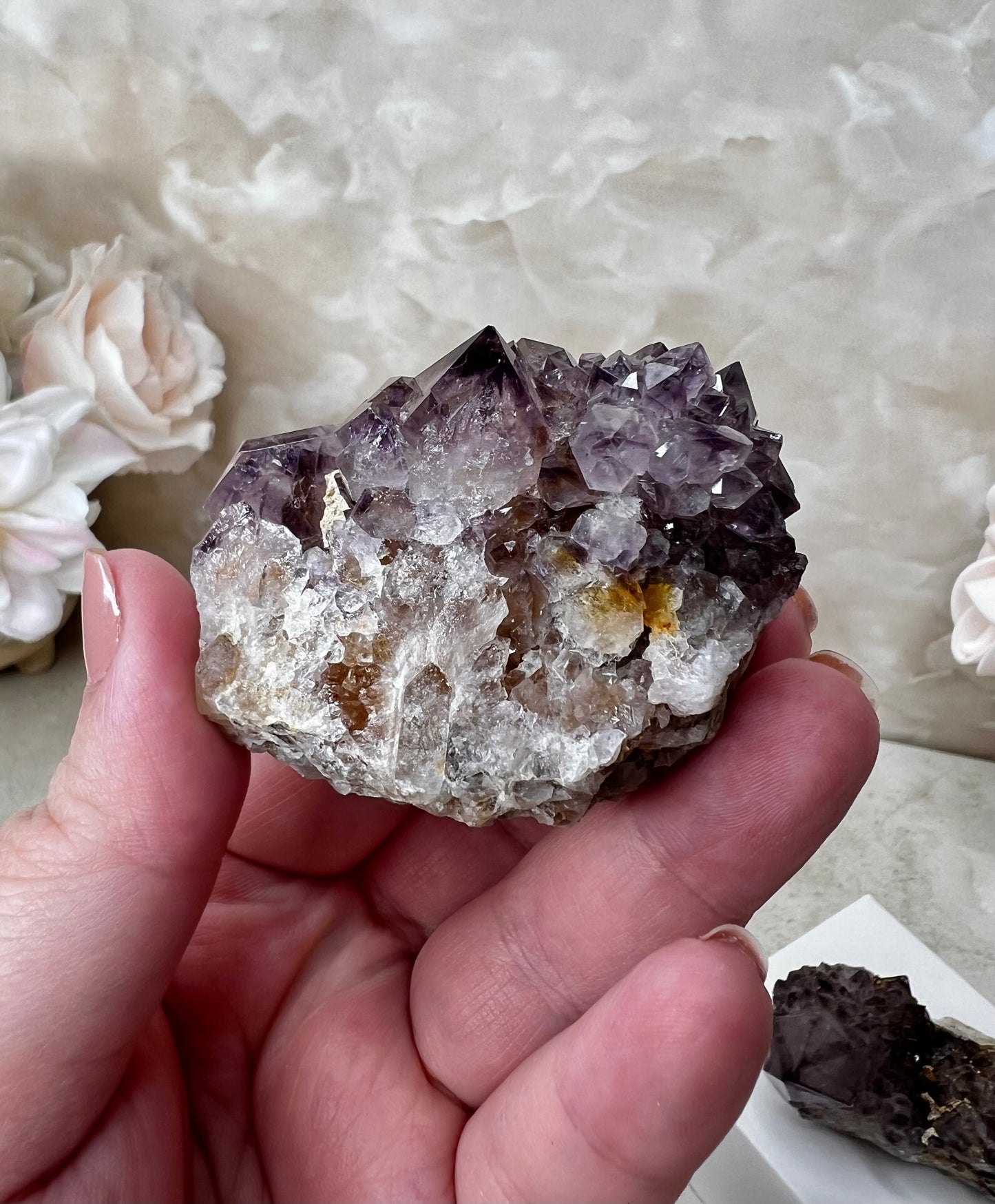 Dark Spirit Quartz Cluster
