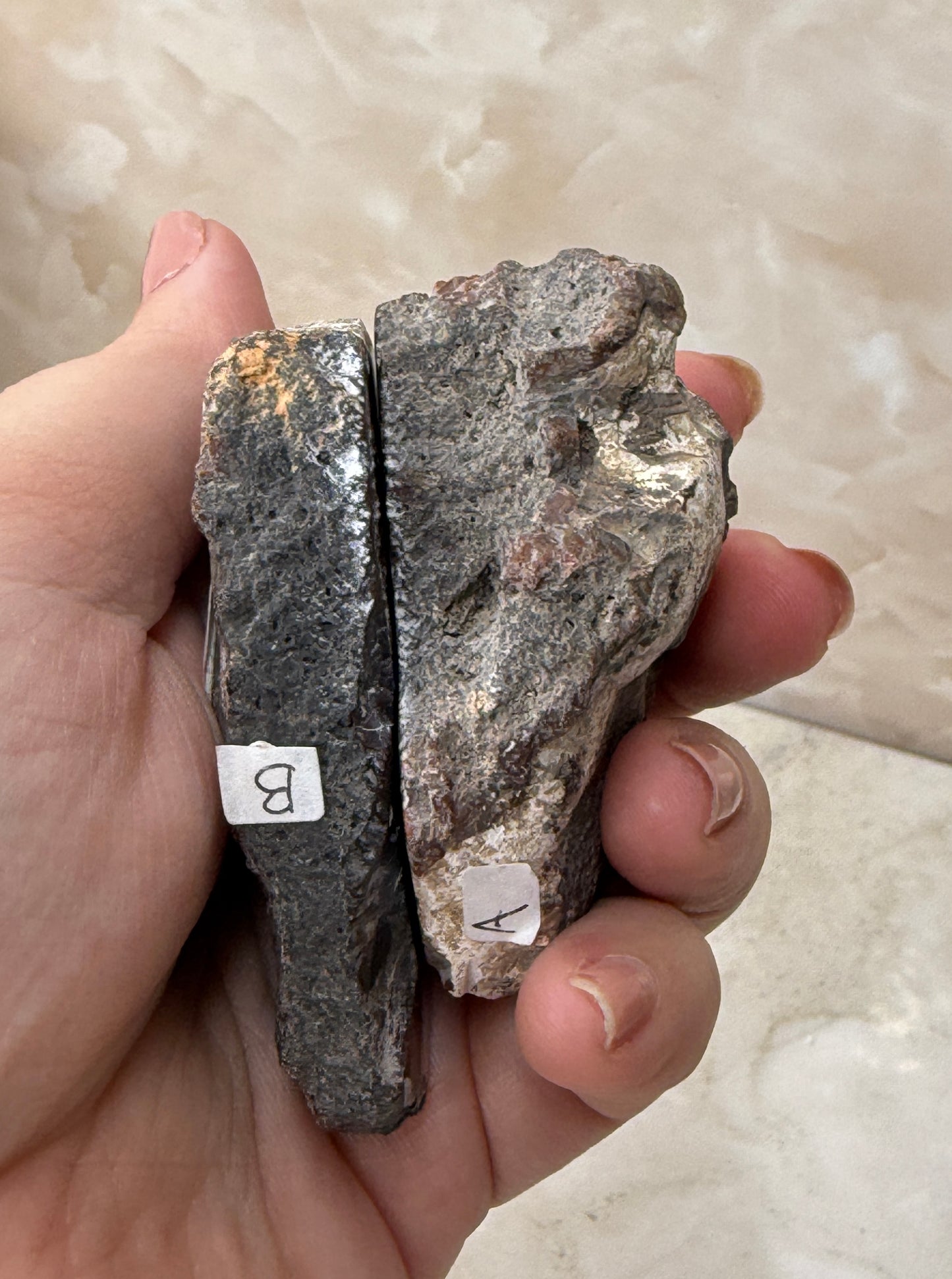 Indonesian Agate Pair