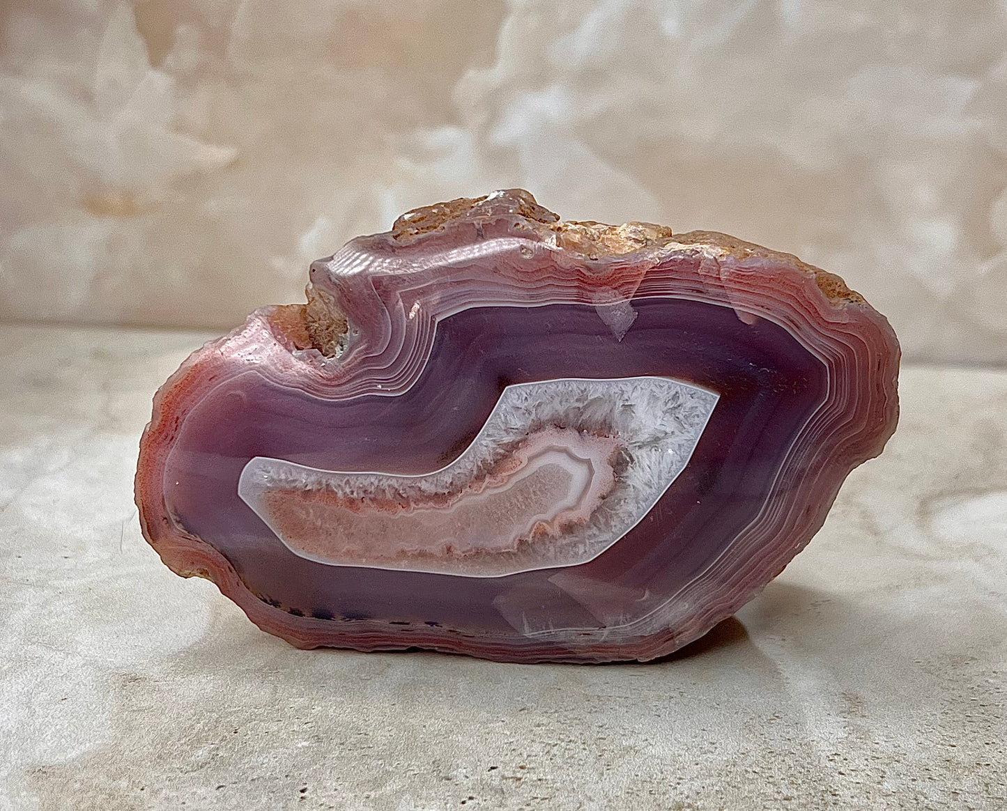 Zimbabwe Agate Geode