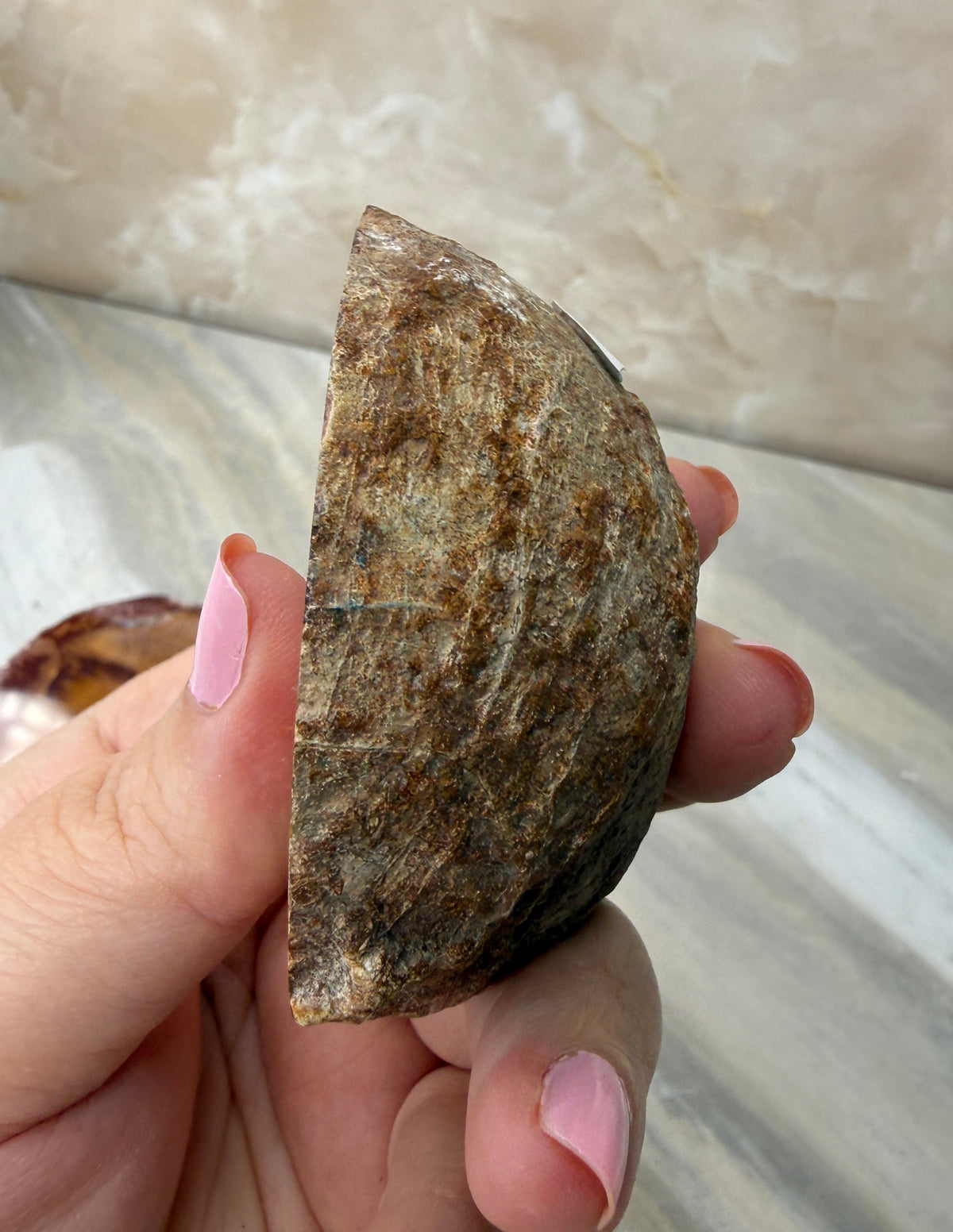 Thunder Agate Egg Pair from Mexico
