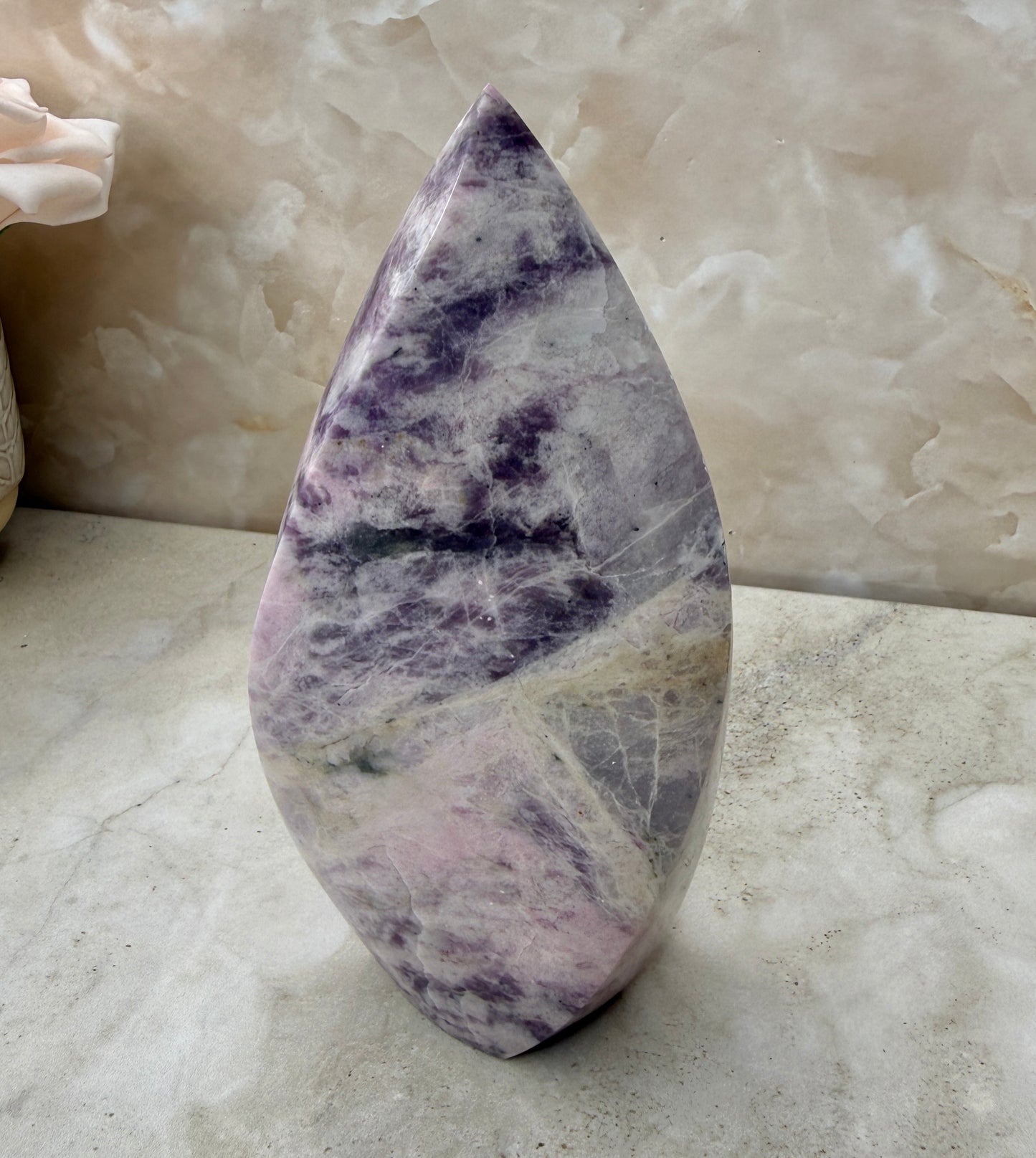 Rare Pink Sodalite Flame