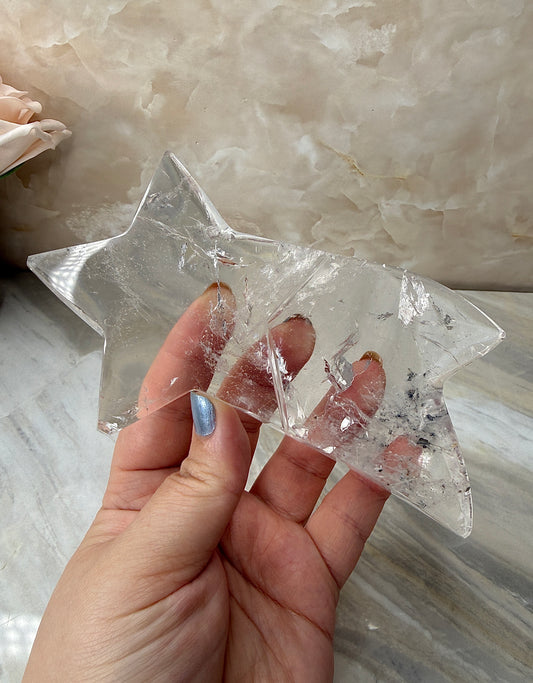 Clear Quartz Shooting Star from Brazil