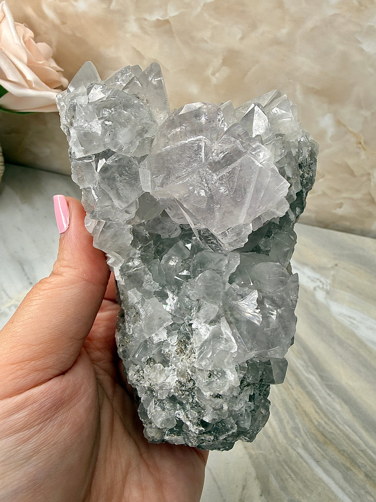Balmat Calcite with Anhydrite