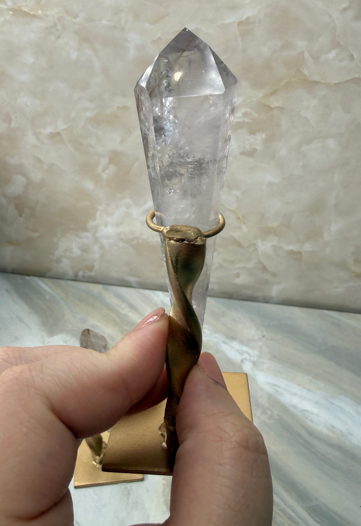 UV Amethyst on Stand