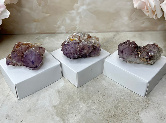 Dark Spirit Quartz Cluster