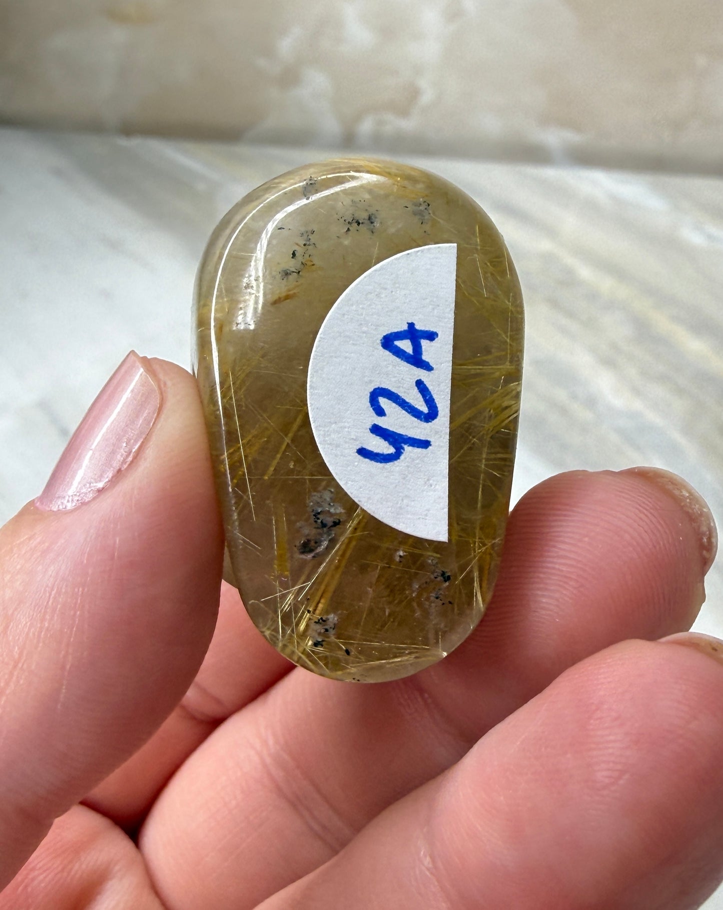Rutile Skull from Brazil