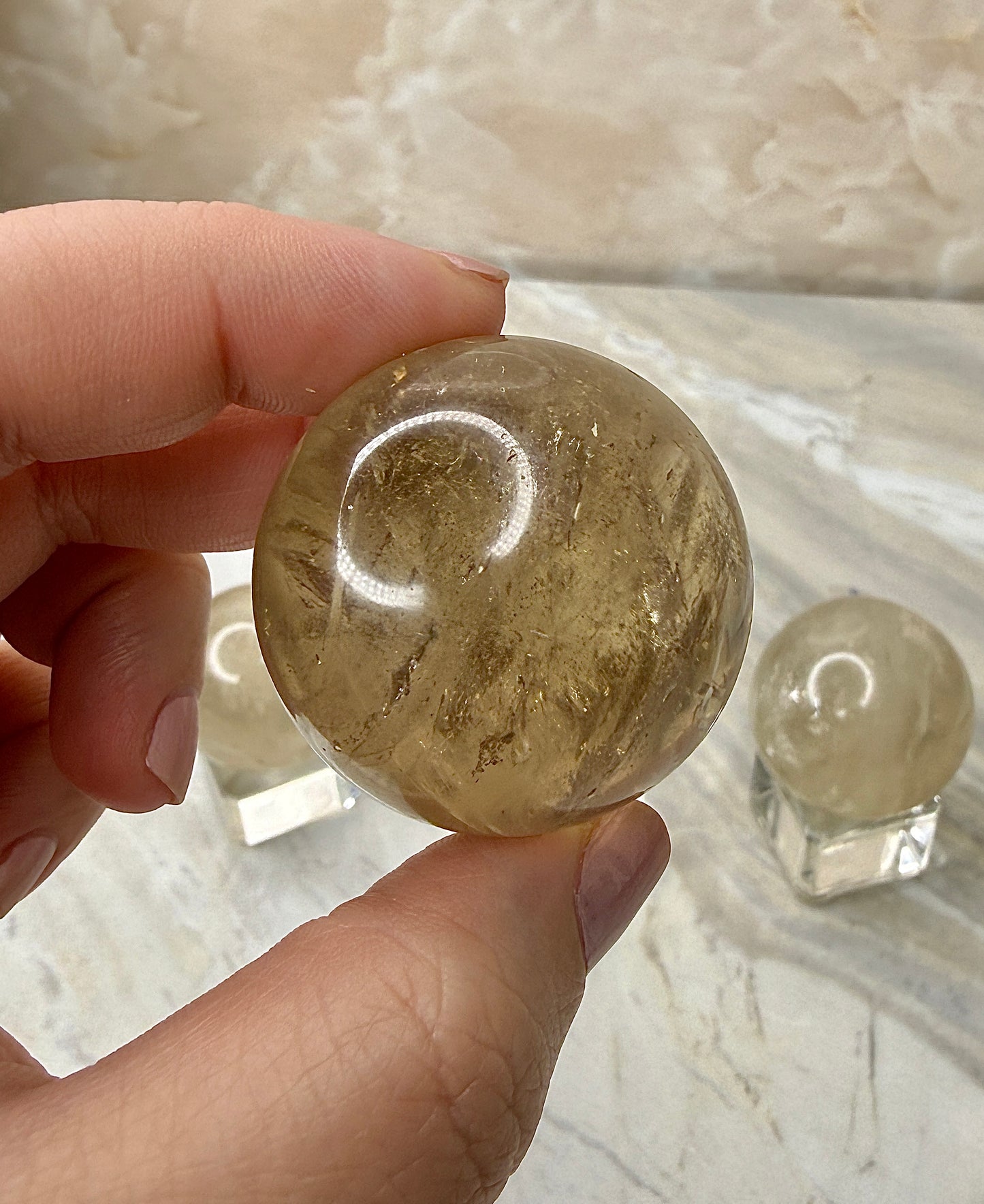 Citrine Sphere from Brazil