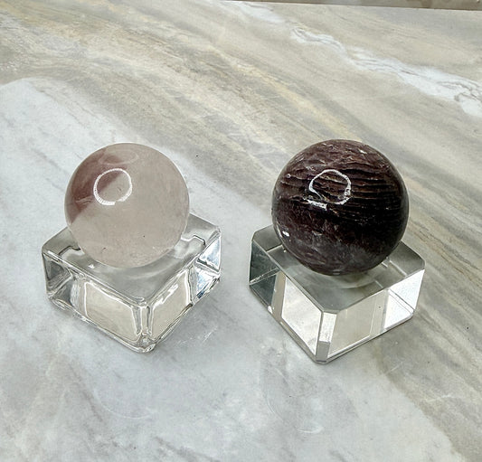 Pink Lithium Sphere from Brazil