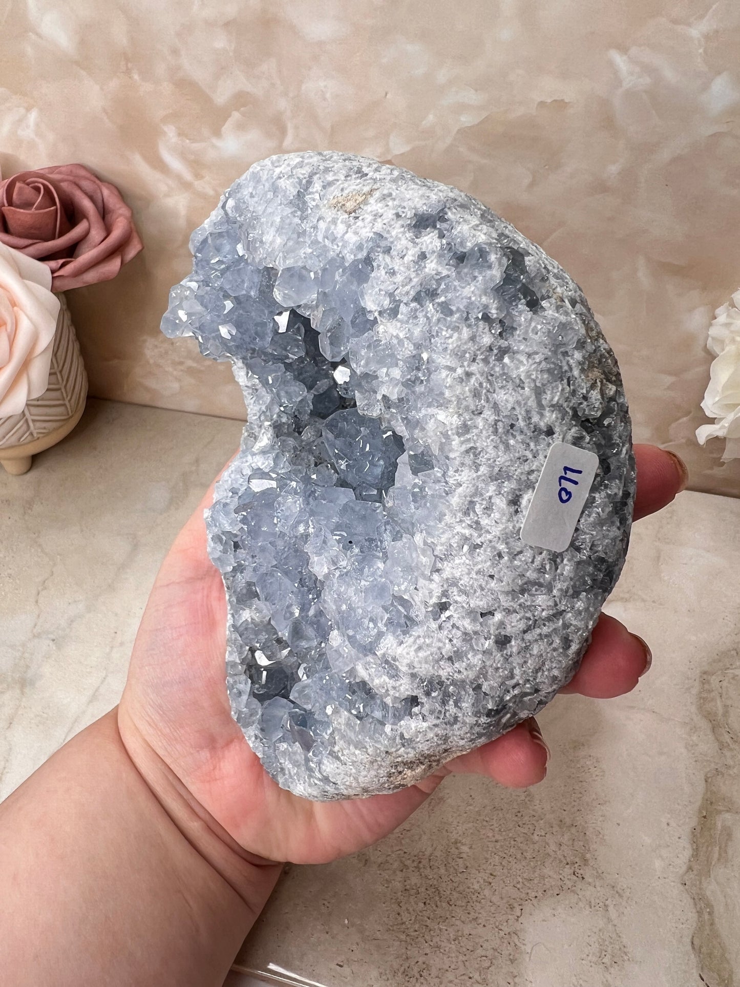 Celestite Cluster