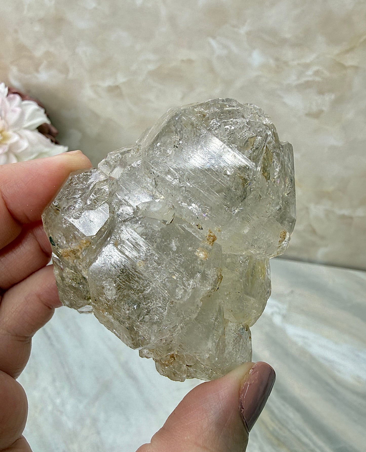 High Quality Smokey Elestial Quartz