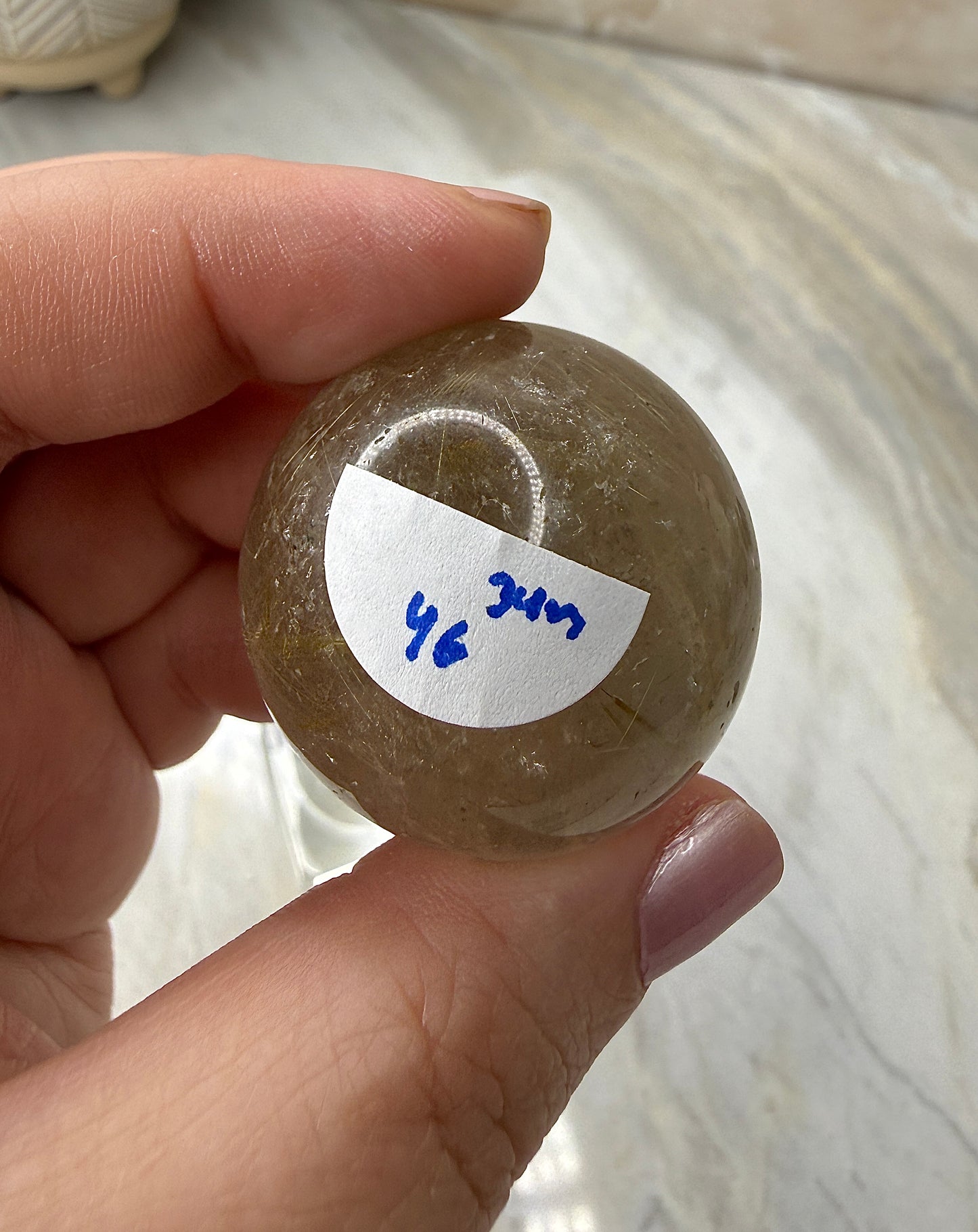 Rutile Sphere 34mm from Brazil