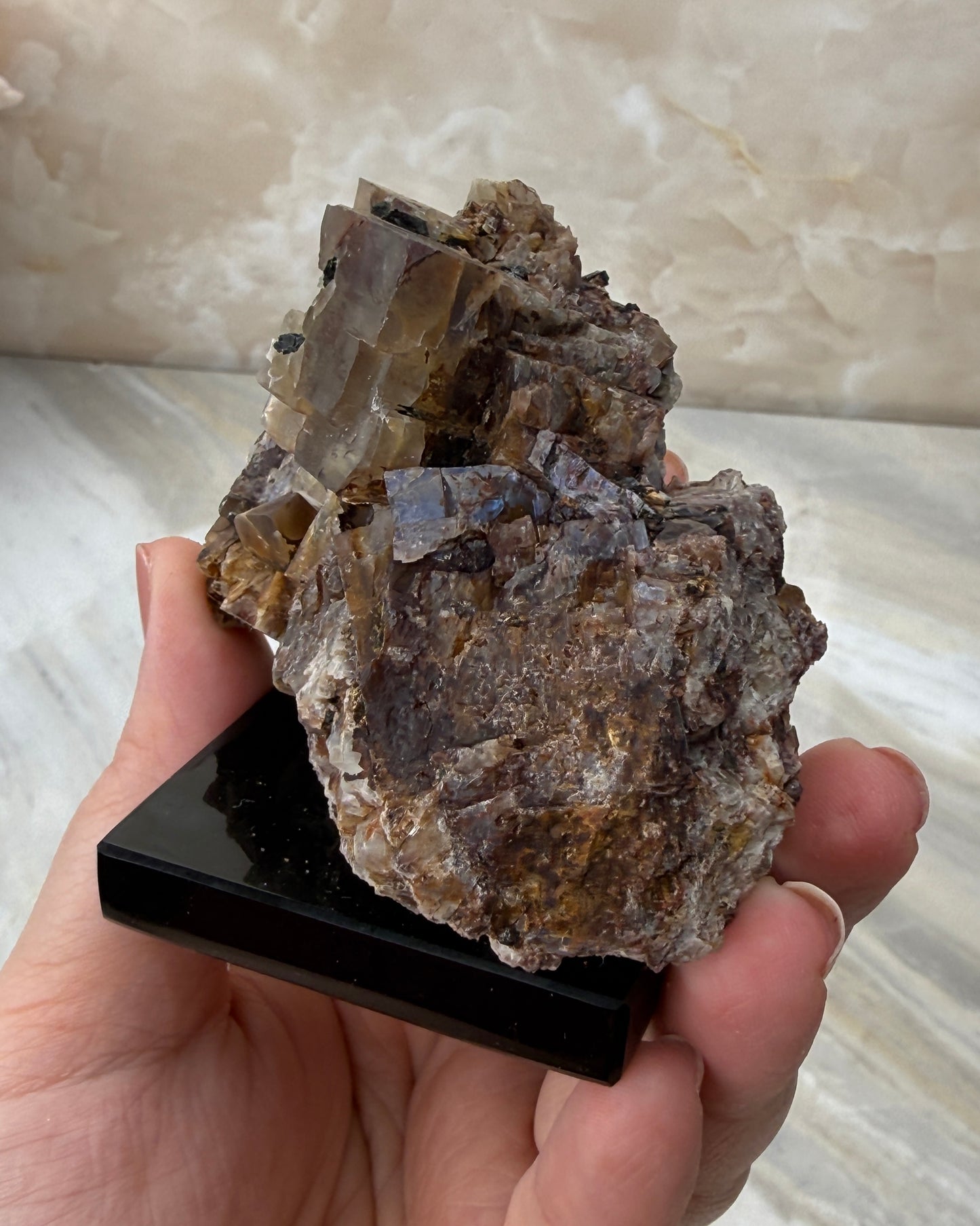Raw Moonstone Cluster