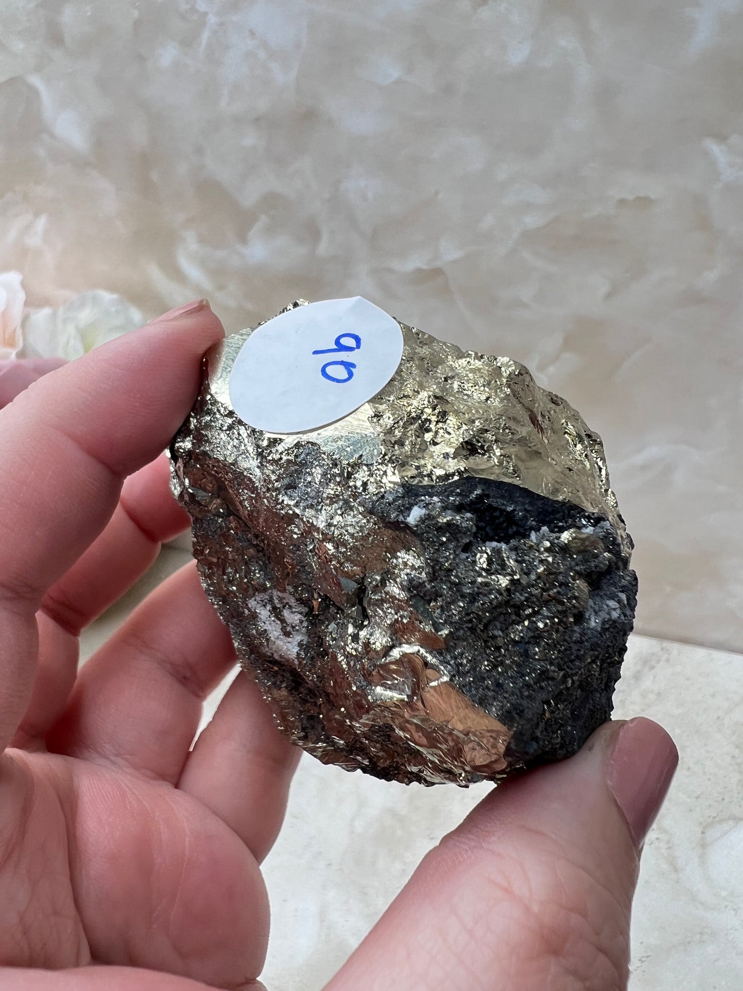 Octahedral Peruvian Pyrite Cluster