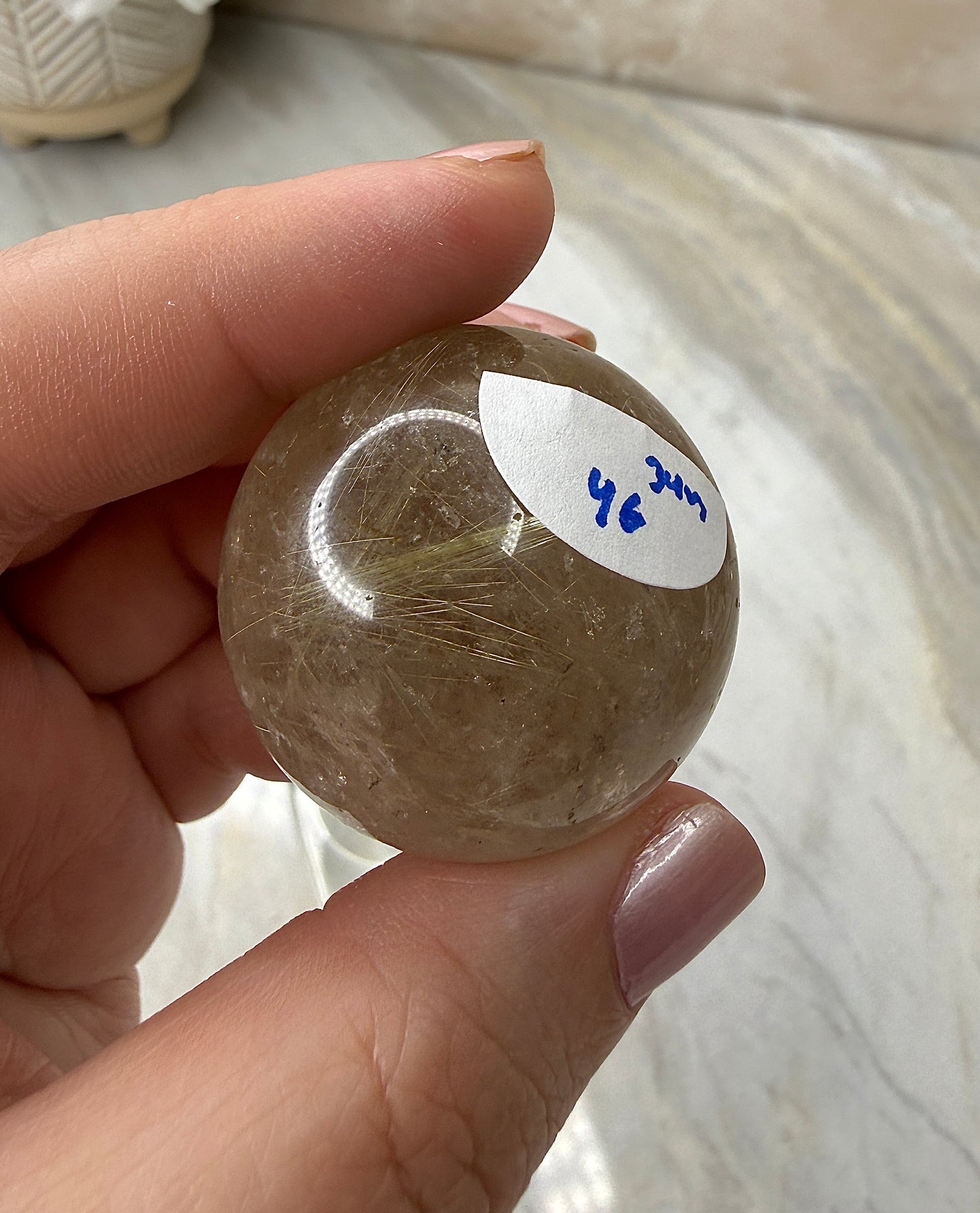 Rutile Sphere 34mm from Brazil