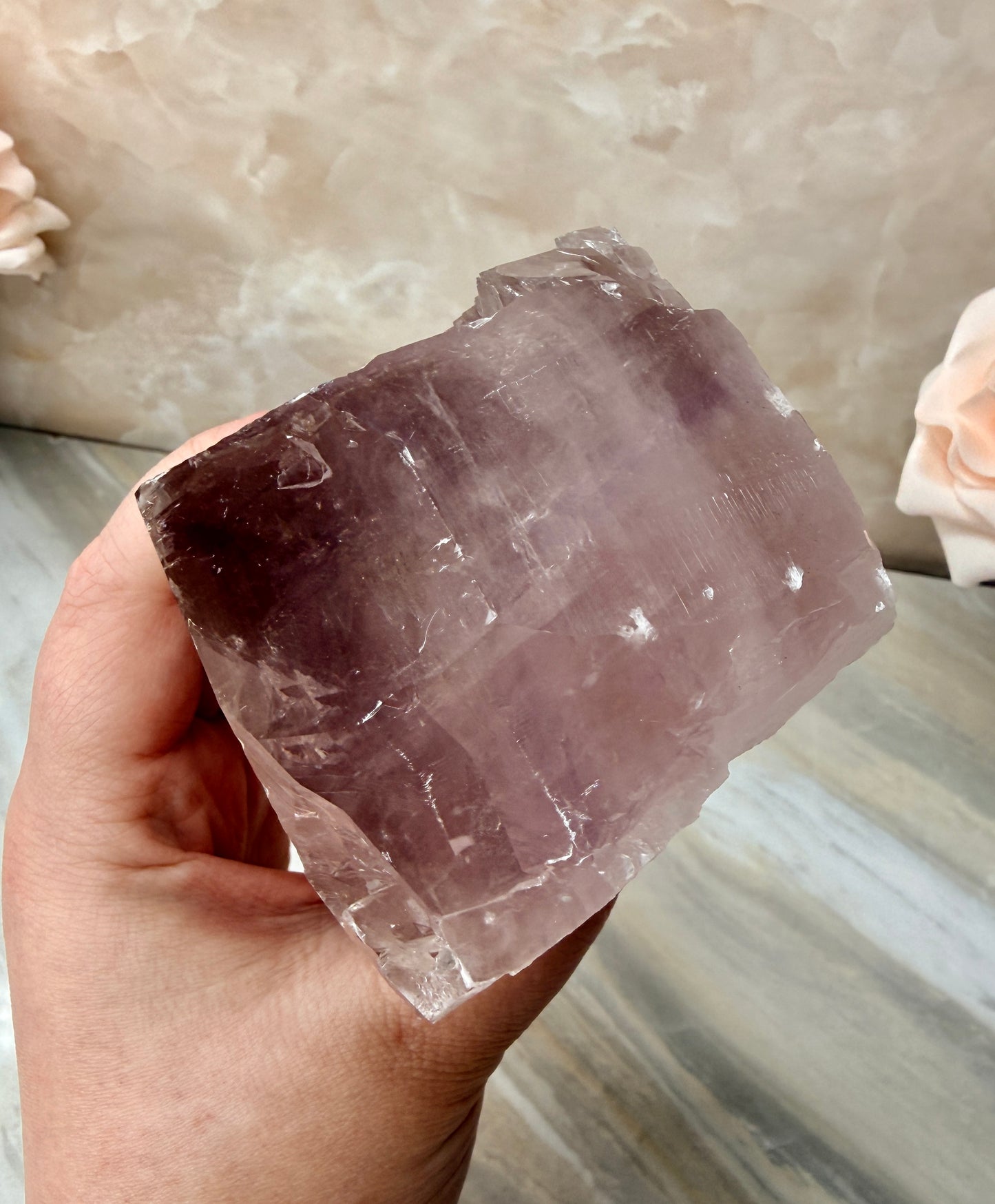 Purple Balmat Calcite from NY