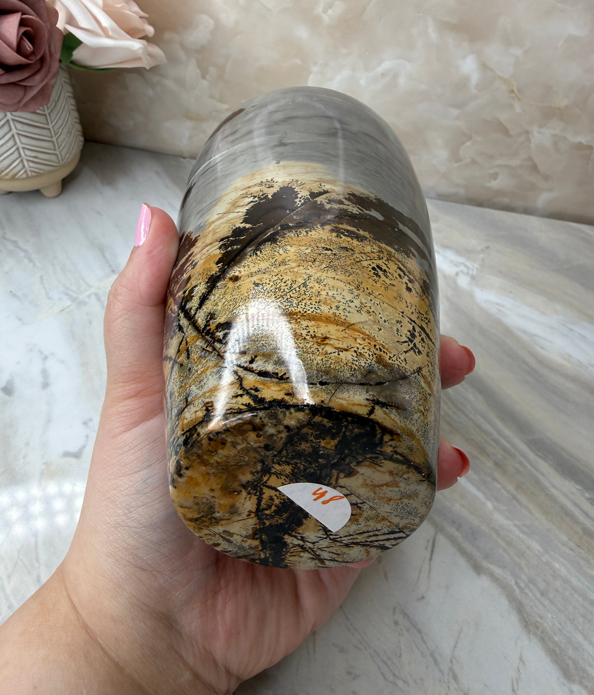 Picture Jasper Vase
