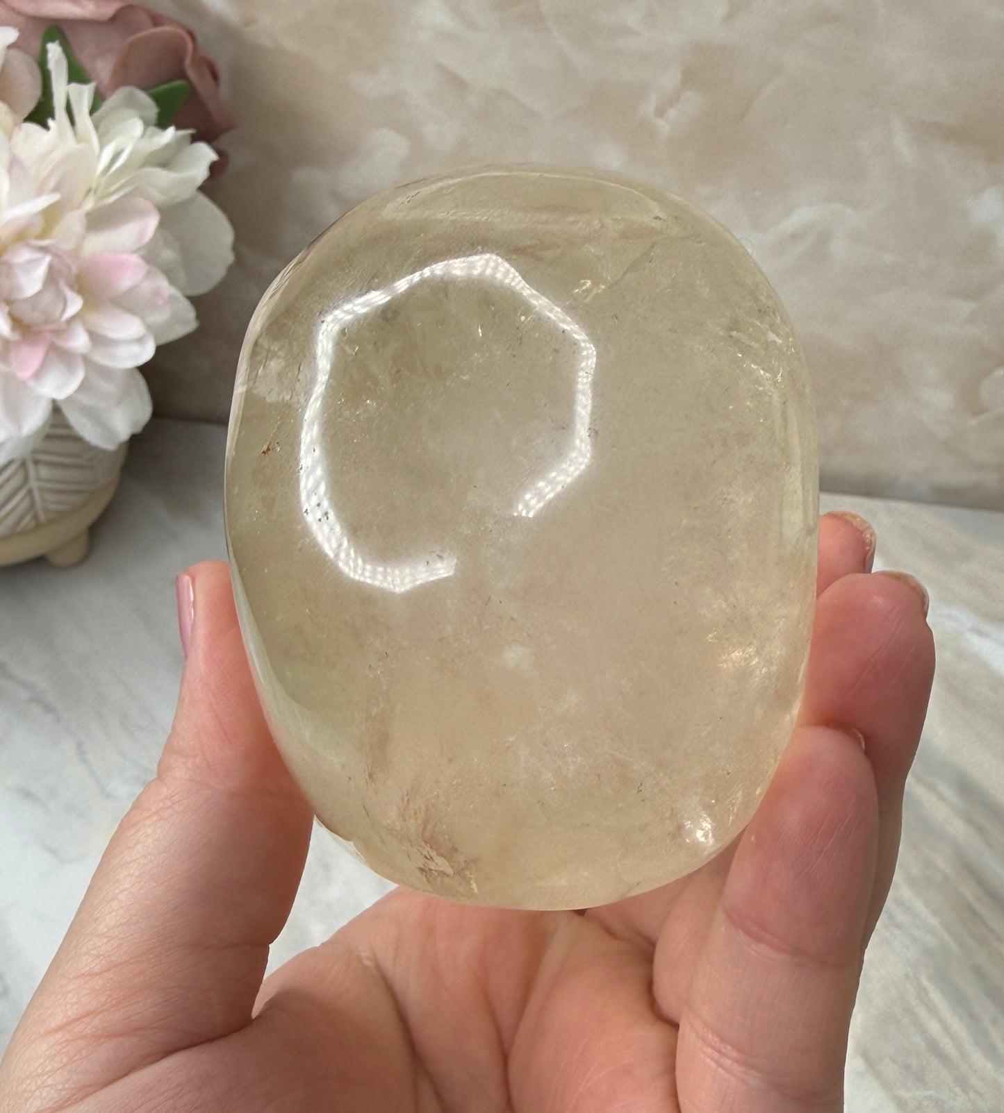 Citrine Skull from Brazil