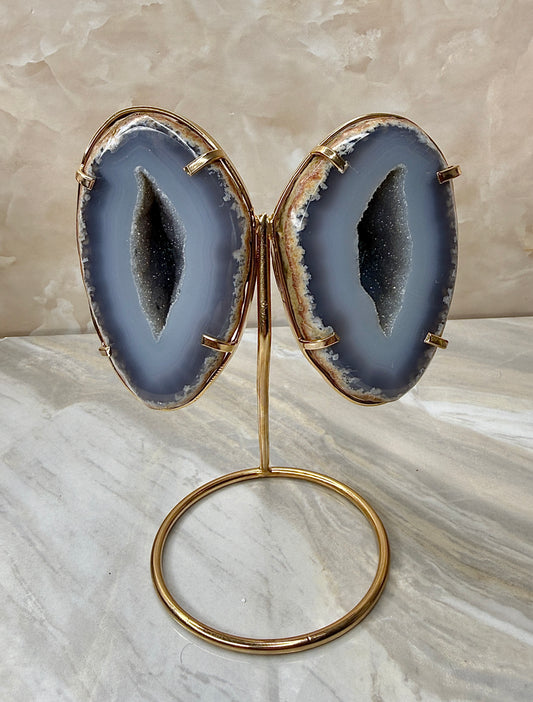 Agate Wings from Brazil