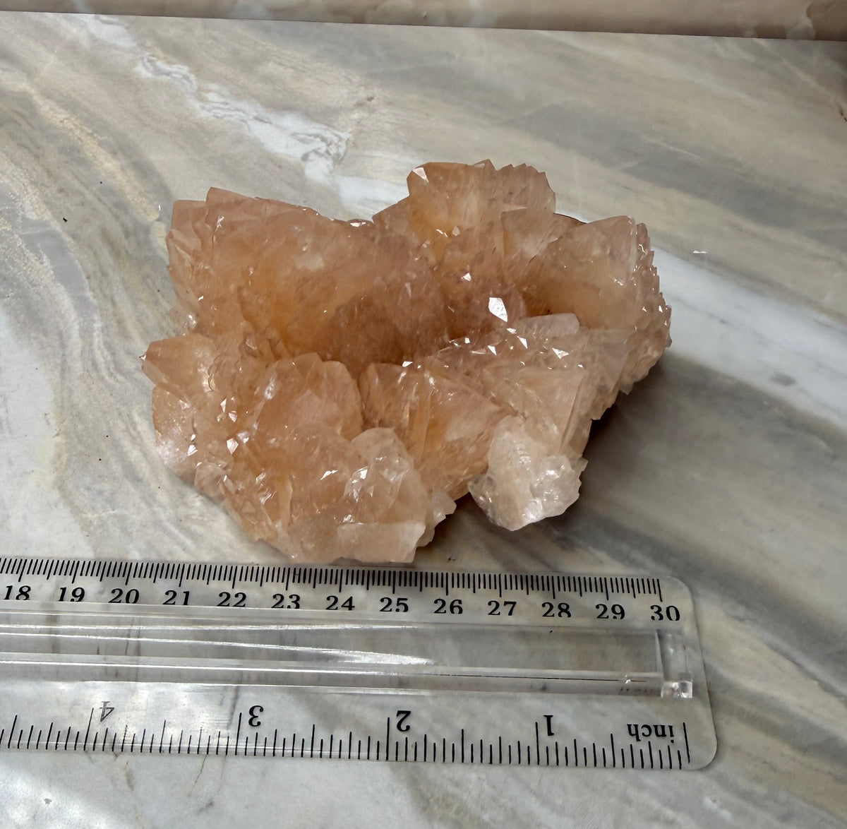 Pink/Peach Dogtooth Calcite