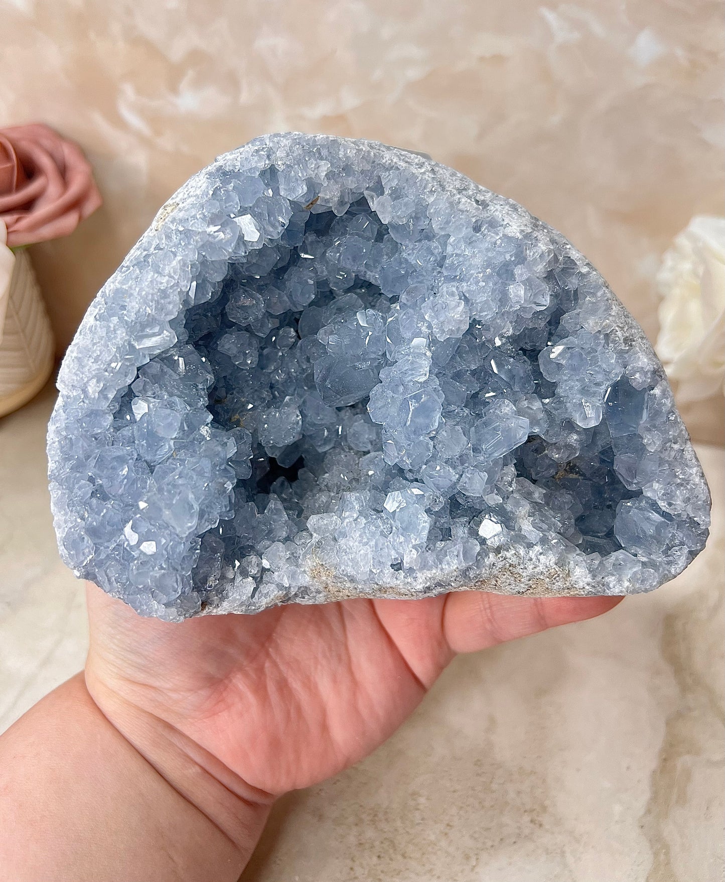 Celestite Cluster