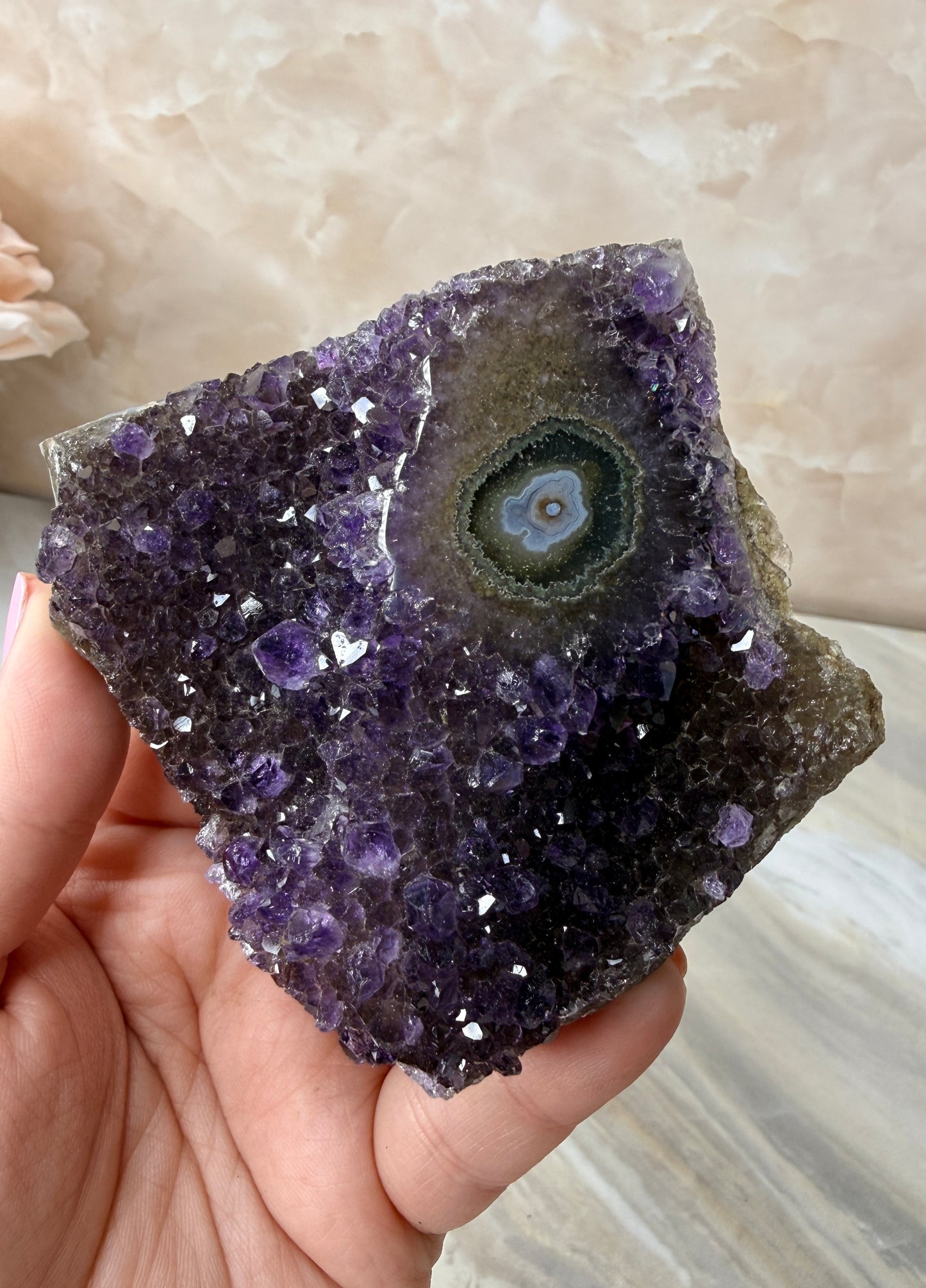 Amethyst Stalactite