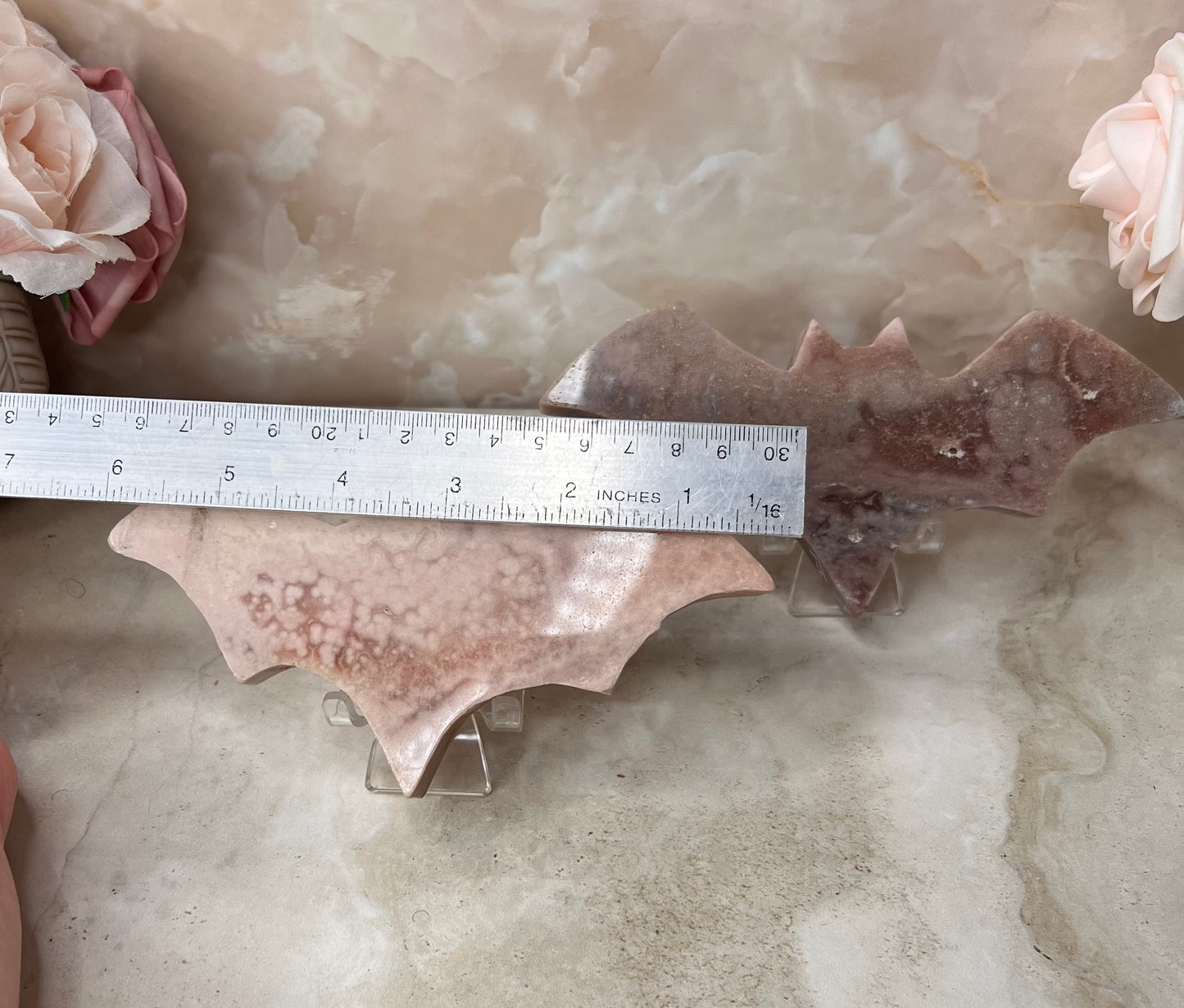 Pink Amethyst Bat