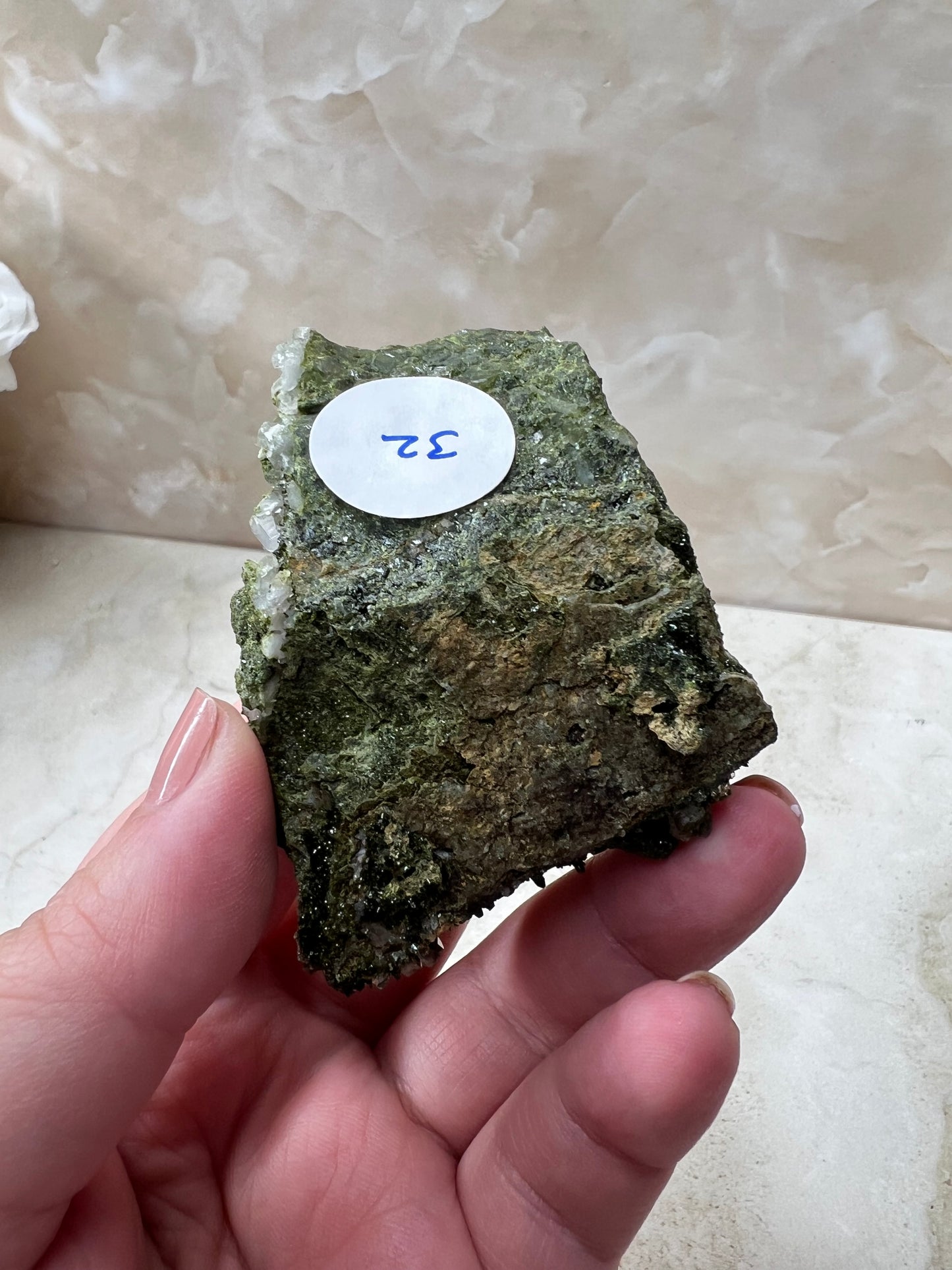 Epidote & Quartz Cluster from Turkey