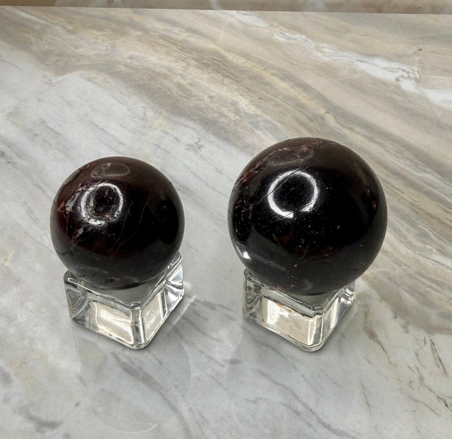 Star Garnet Sphere from Brazil