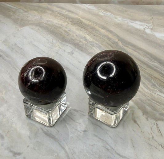 Star Garnet Sphere from Brazil