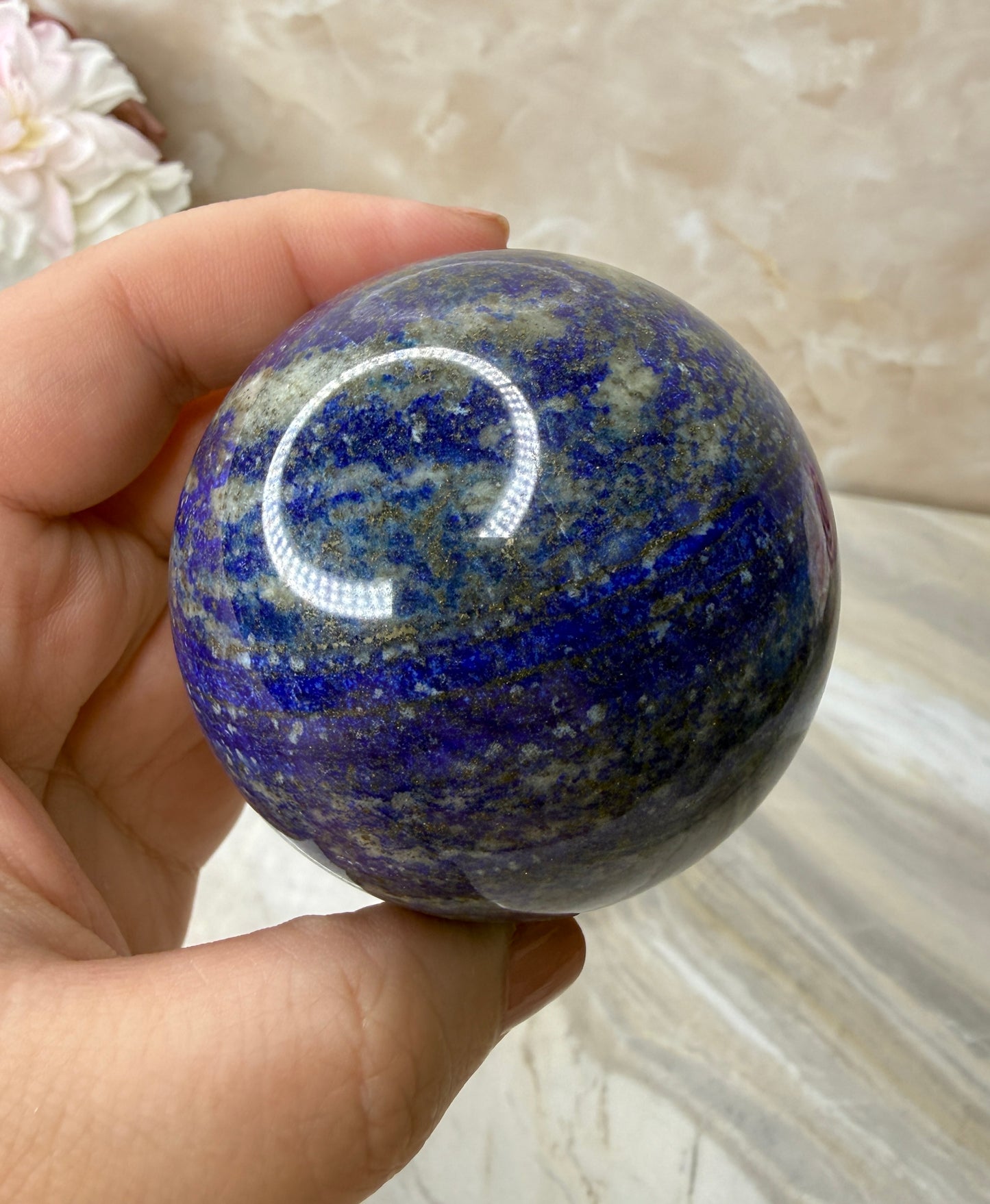 Lapis Lazuli Sphere 61mm