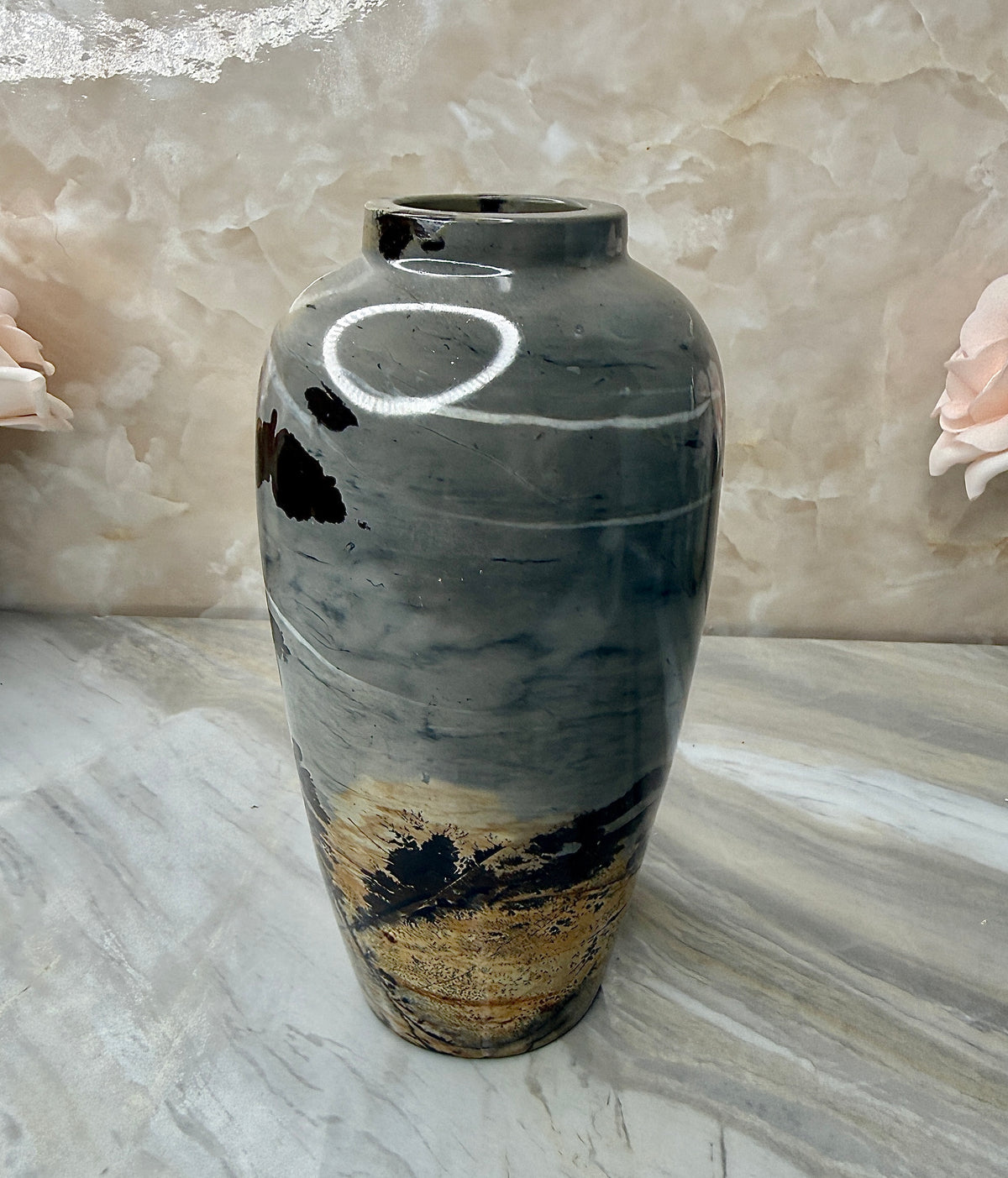 Picture Jasper Vase