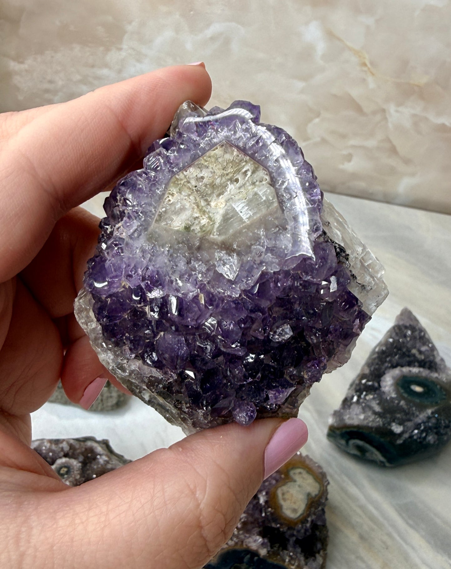 Amethyst Stalactite