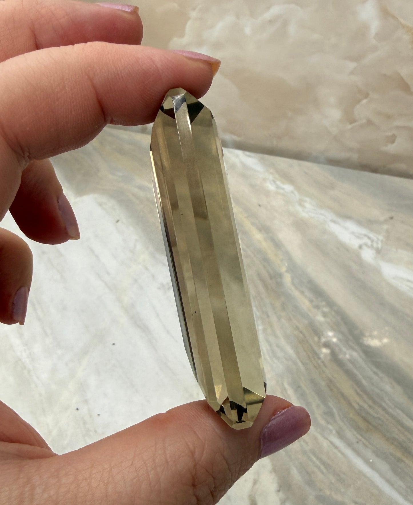 Smokey Quartz Faceted Gem
