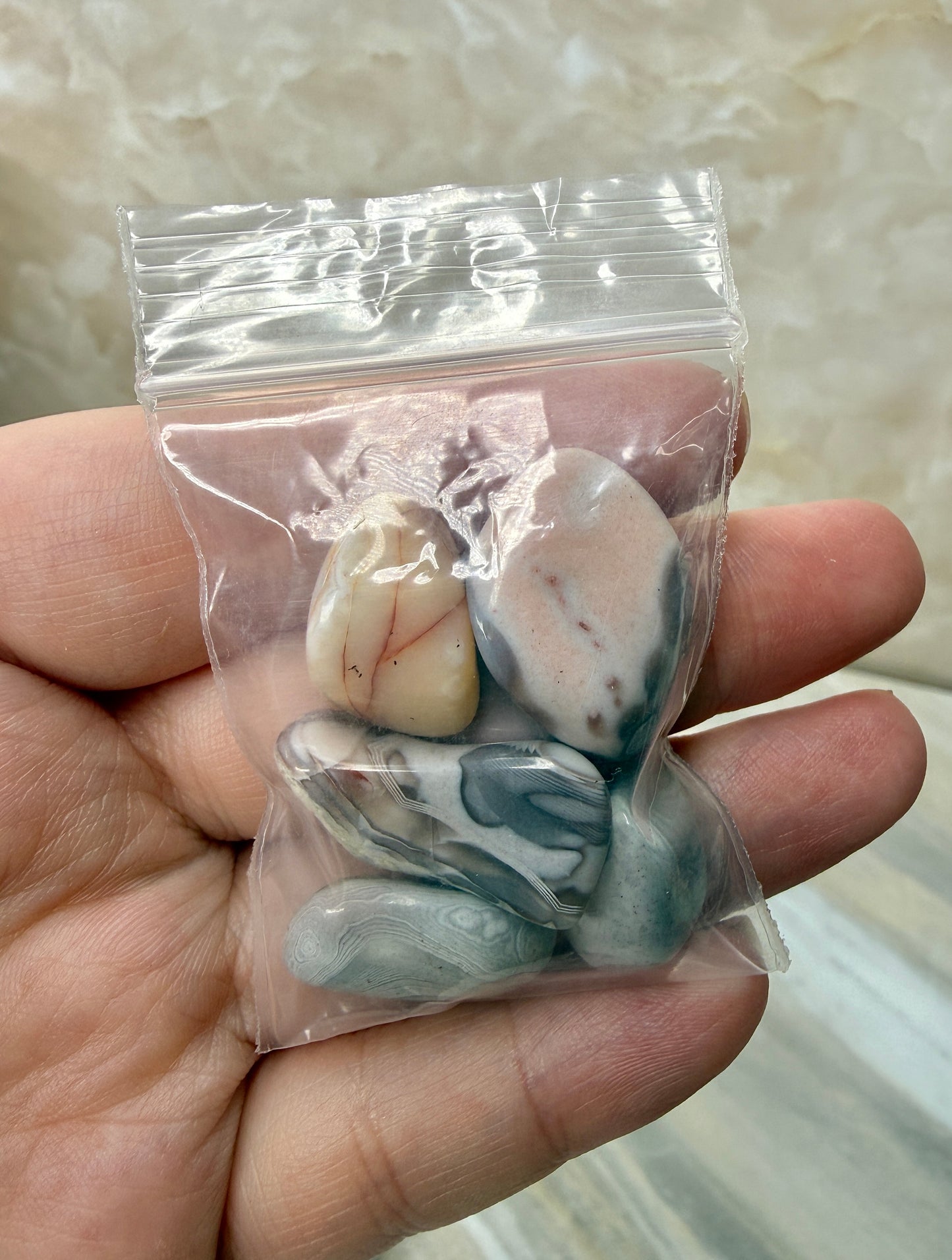 Pink Botswana Tumble