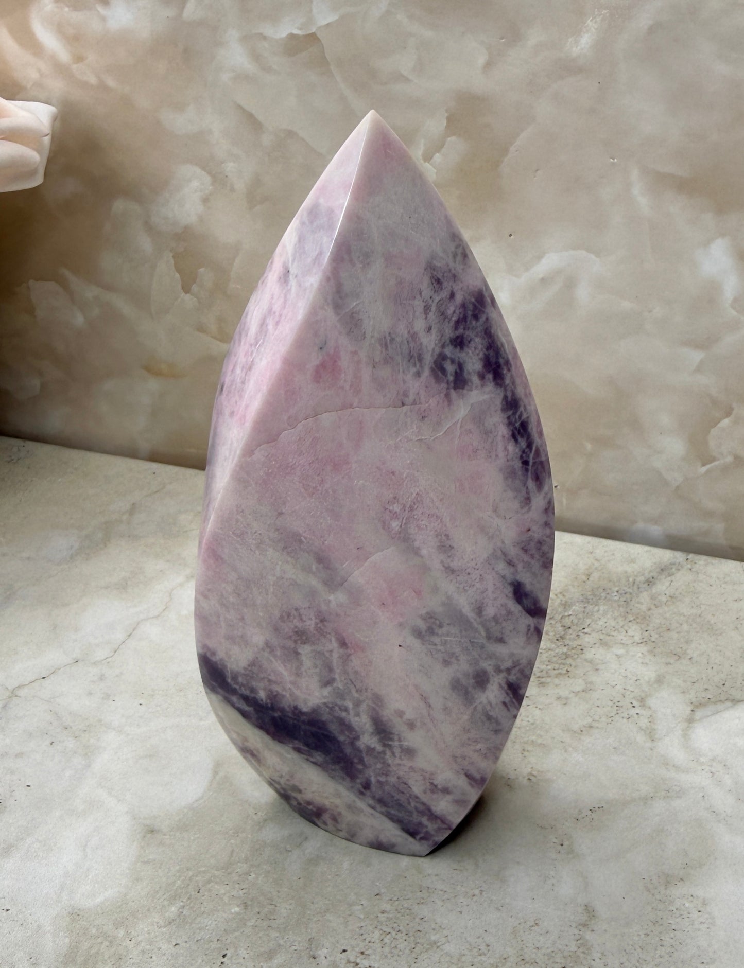 Rare Pink Sodalite Flame
