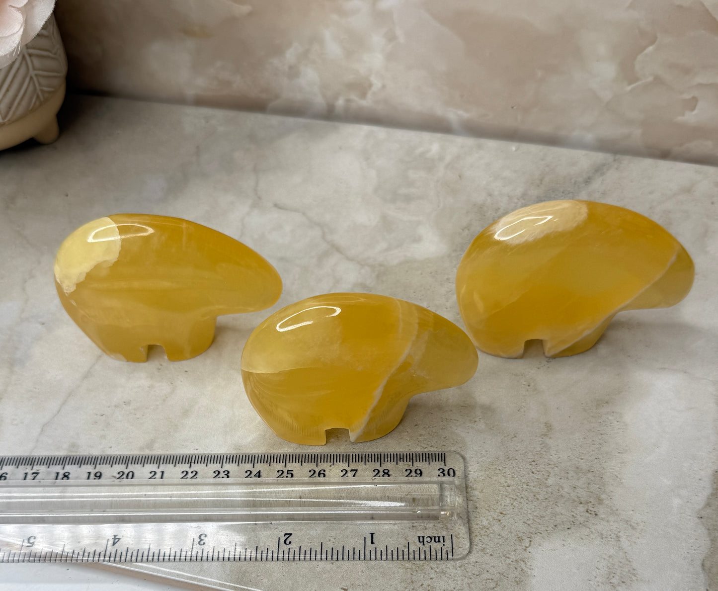 Honeycomb Calcite Bear