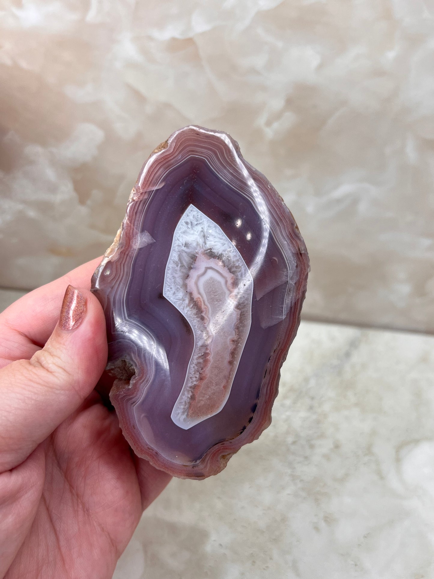 Zimbabwe Agate Geode