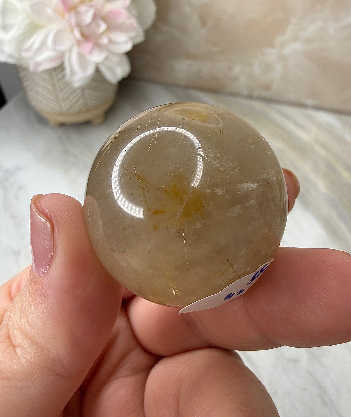 Rutile Sphere 35mm from Brazil