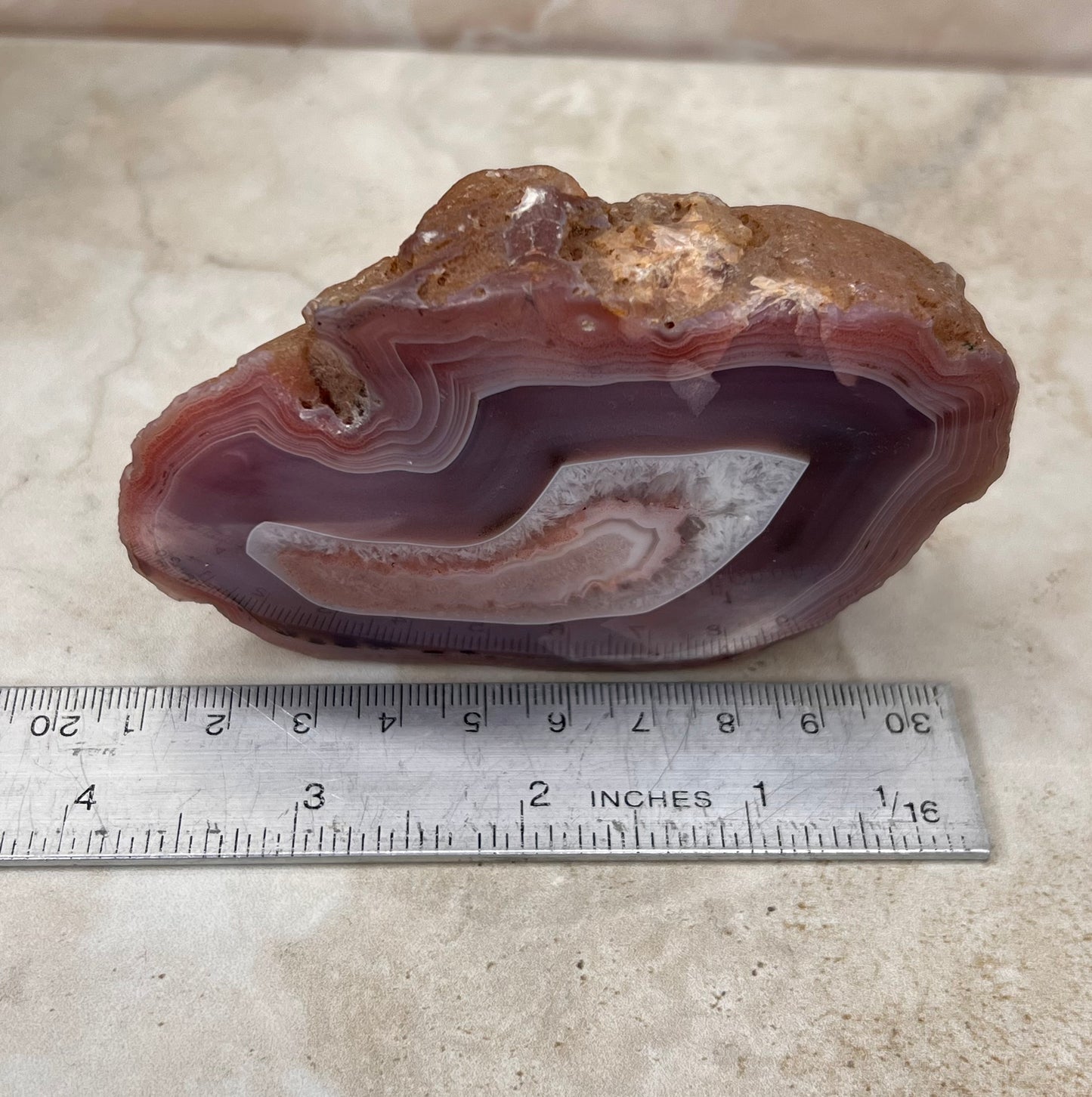 Zimbabwe Agate Geode