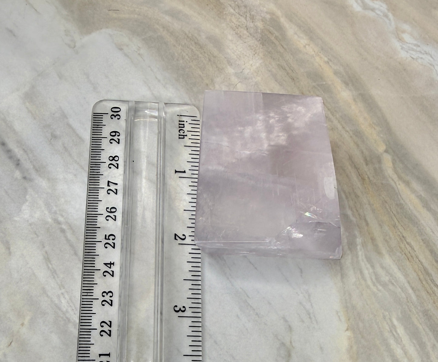 Fully Polished Purple Calcite from Madagascar