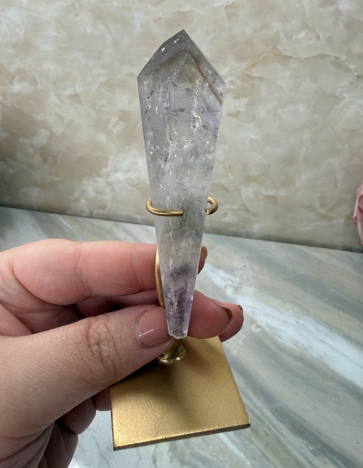 UV Amethyst on Stand