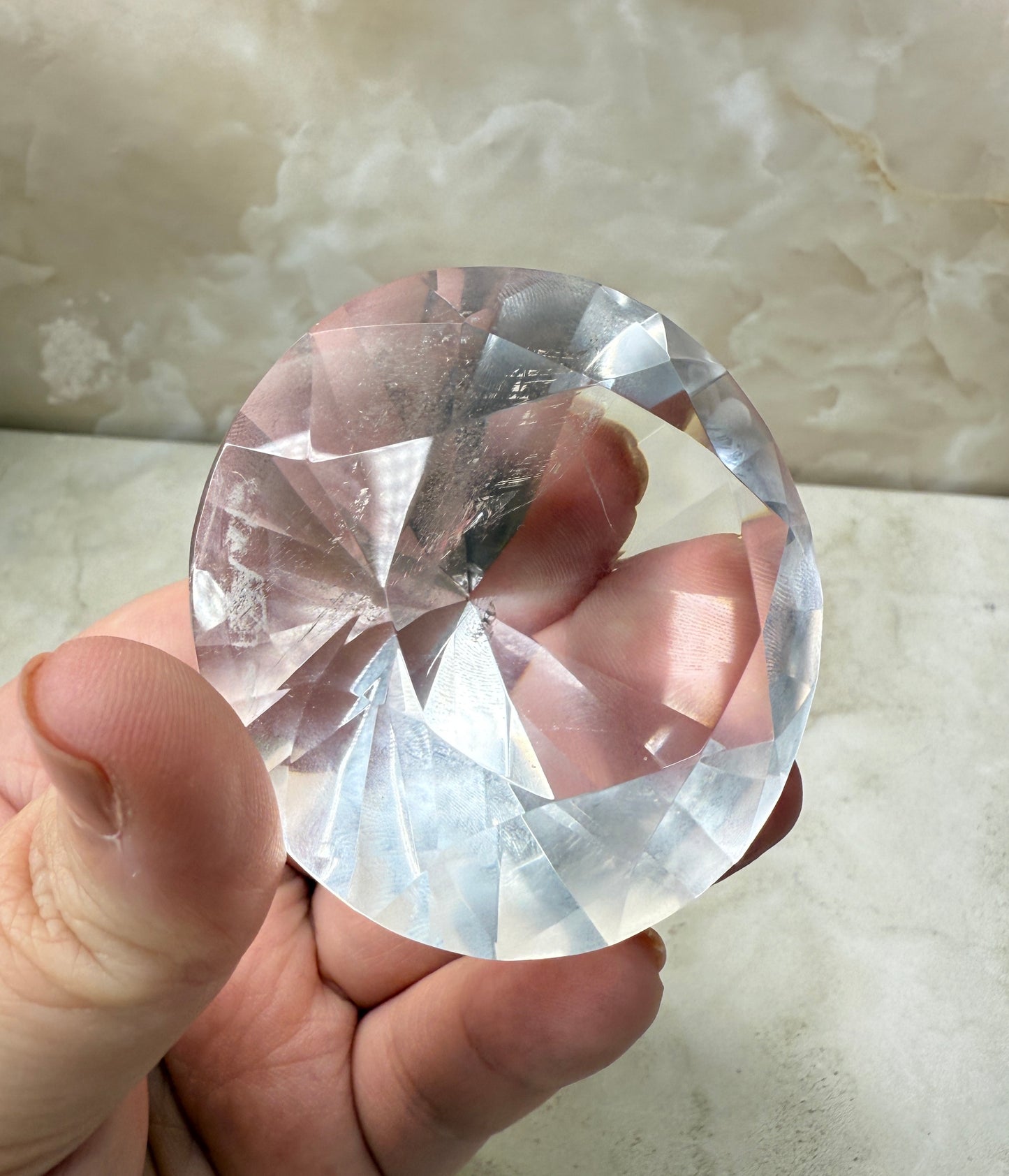 Clear Quartz Diamond