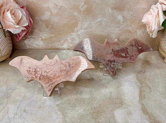 Pink Amethyst Bat