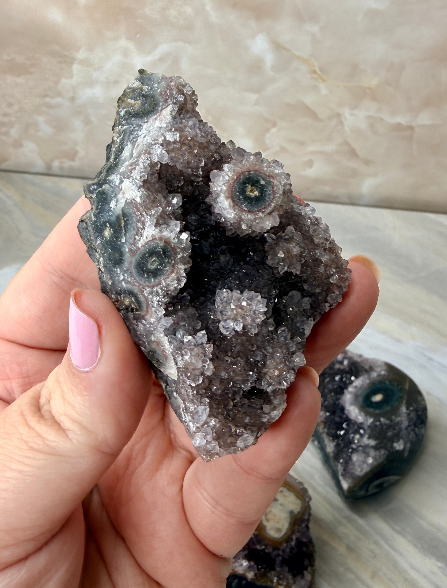 Amethyst Stalactite