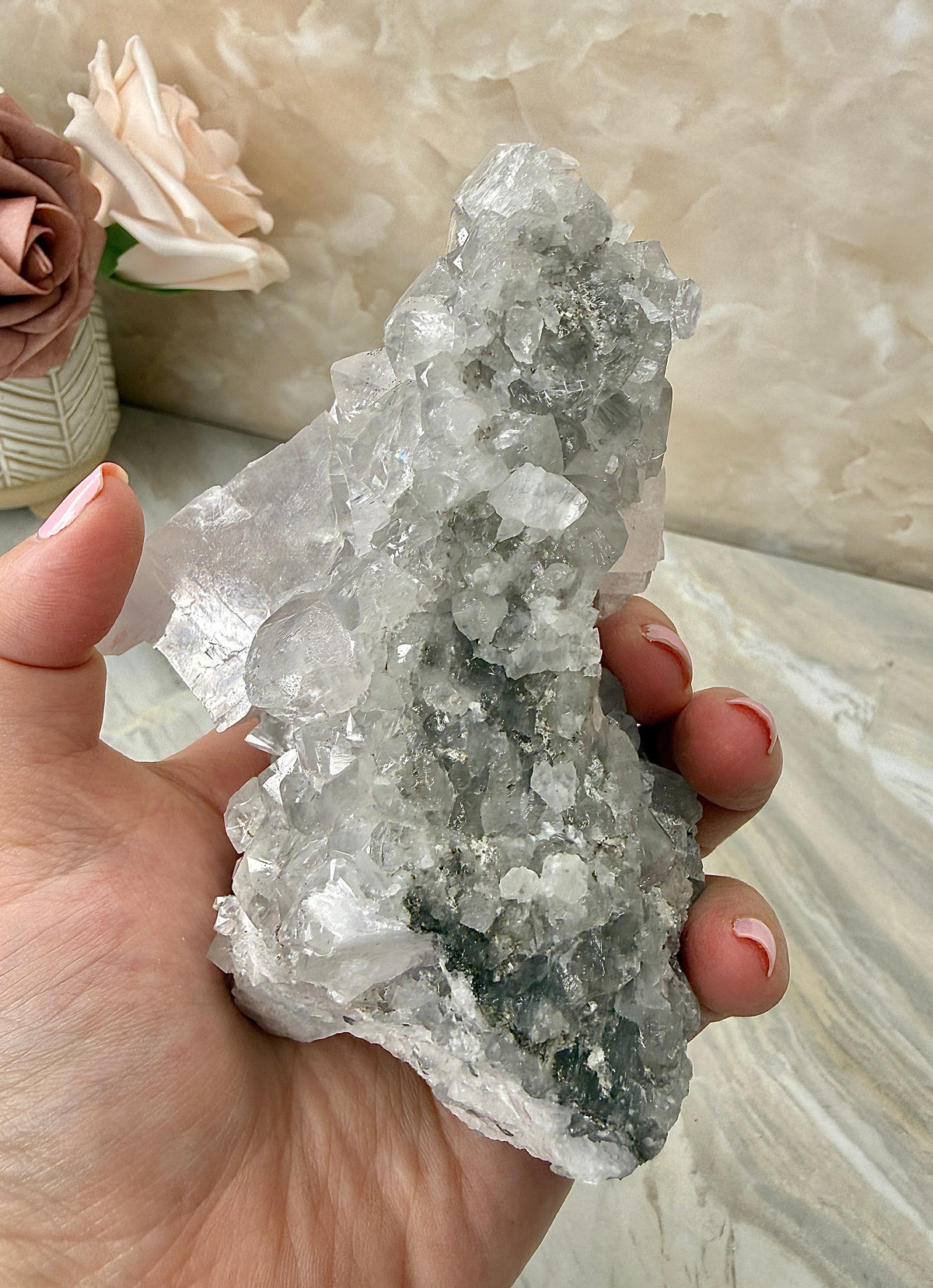 Balmat Calcite with Anhydrite
