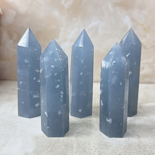 High Quality Angelite Tower