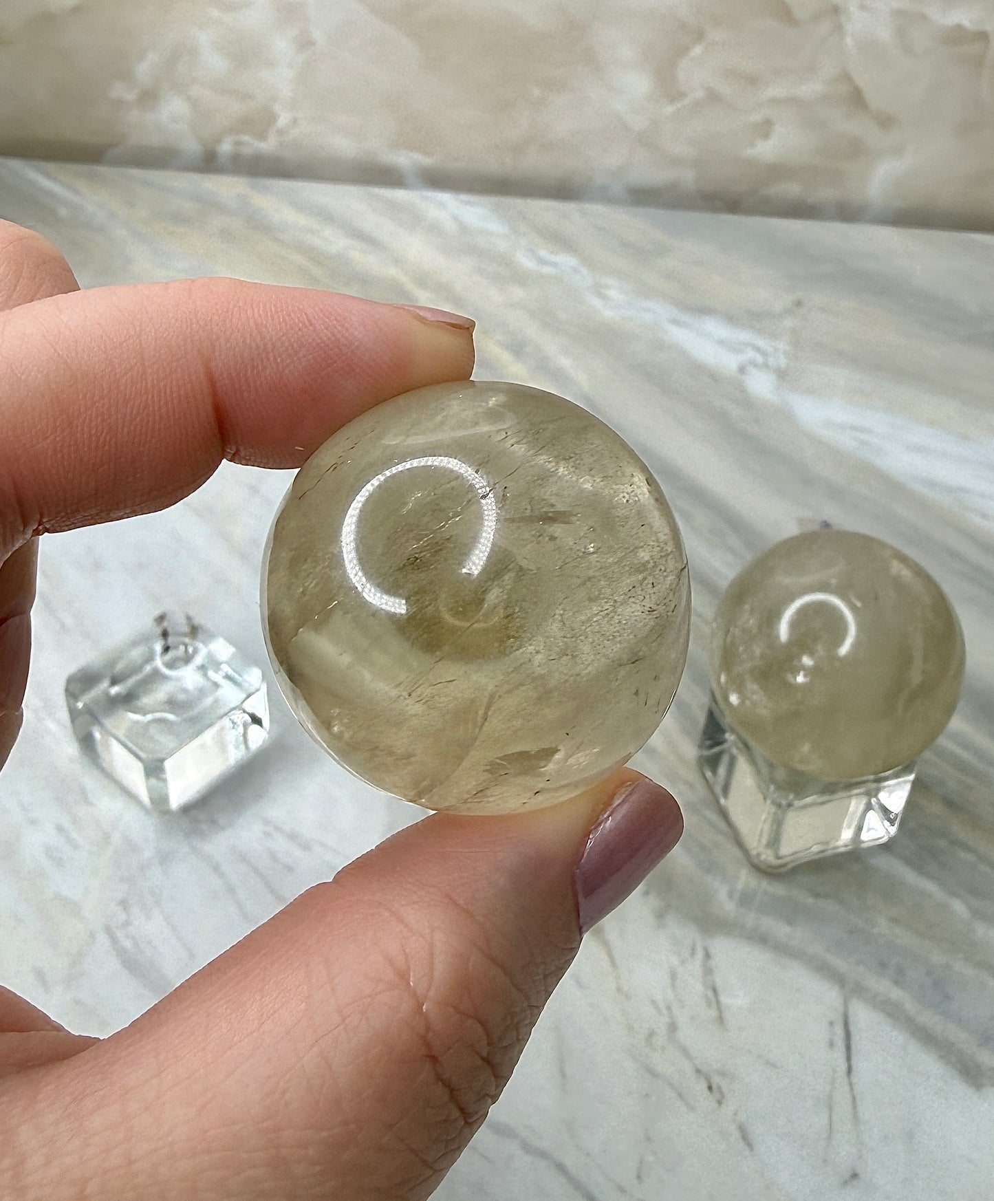 Citrine Sphere from Brazil