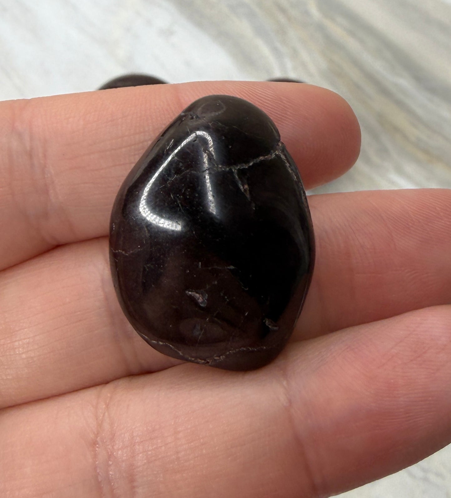 Star Garnets Tumbles from Brazil